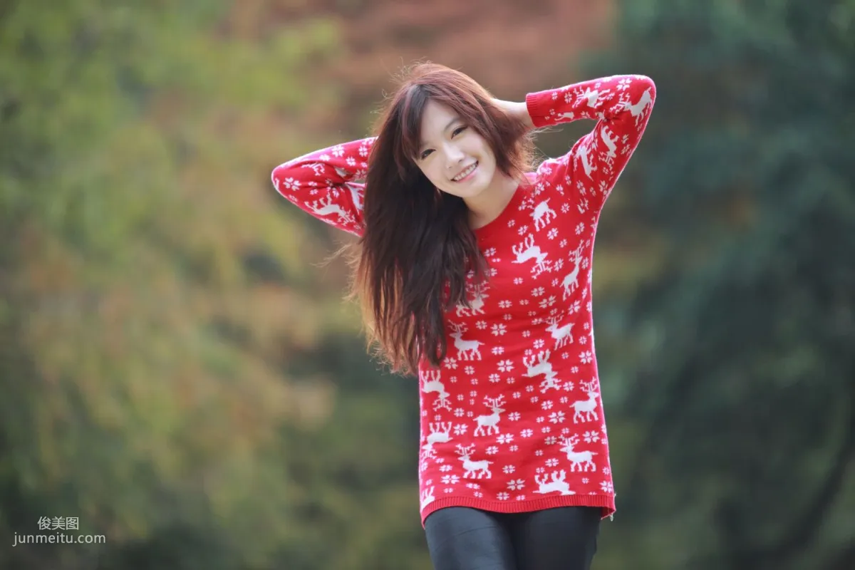 Taiwan Beauty Xia Hanzhi/Olivia Tu Fresh and Beautiful Outdoor Shoot Photo Set photo 2