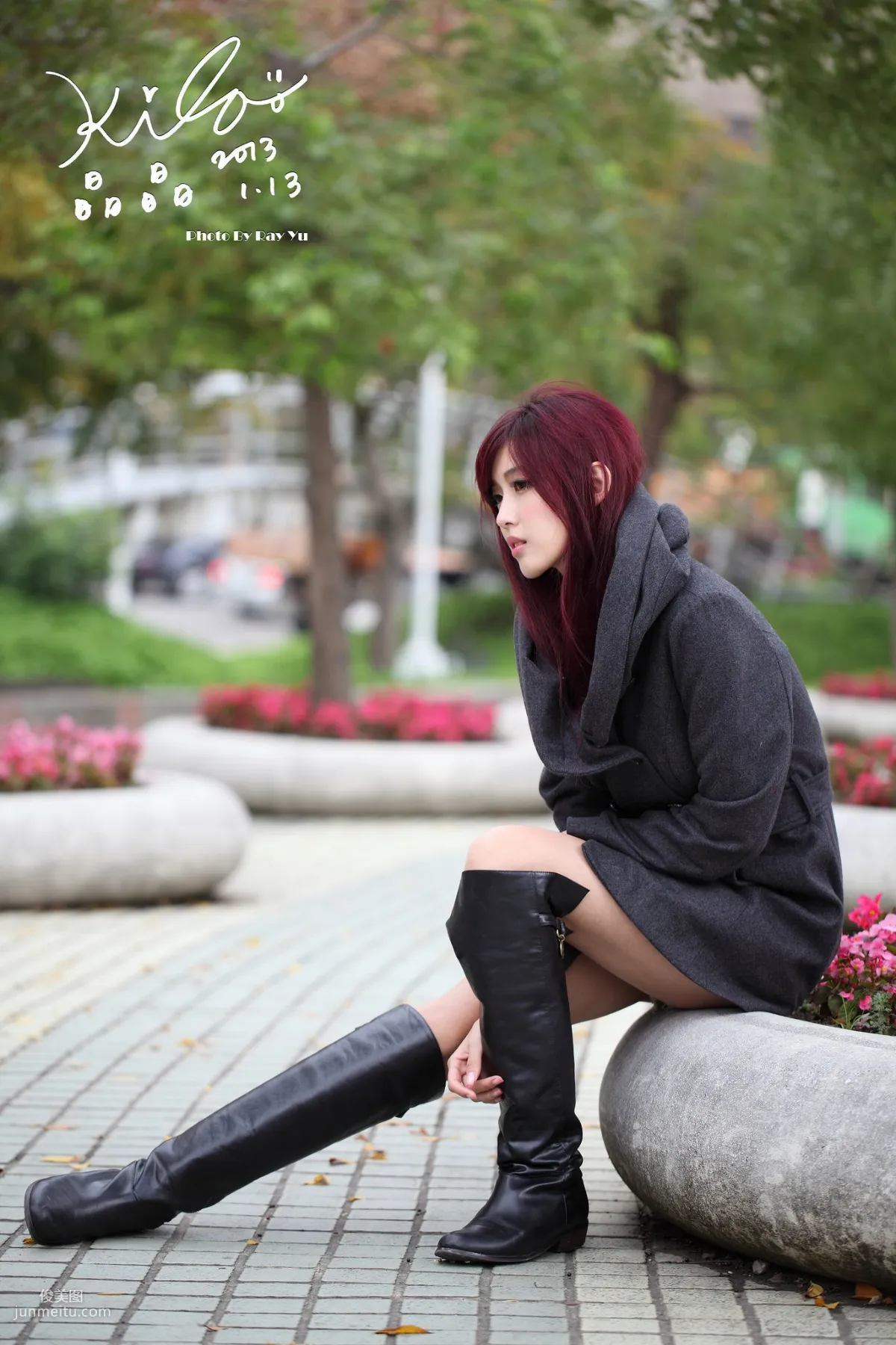 Kila Jingjing/Jin Yunqiao, Street Snap Winter Trench Coat Series Photo Set photo 77