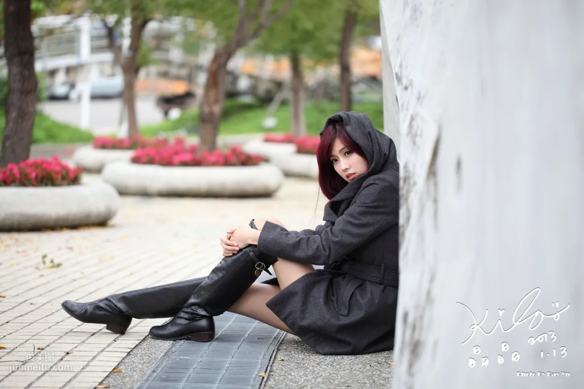 Kila Jingjing/Jin Yunqiao, Street Snap Winter Trench Coat Series Photo Set photo 39