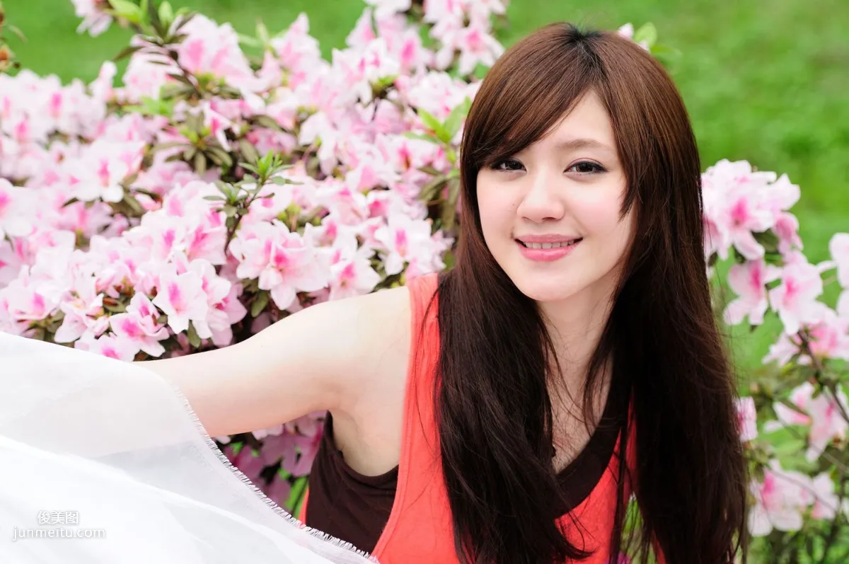 Taiwan Beauty Xiao Ya, Black Stockings Beauty Street Snap Photo Set photo 17