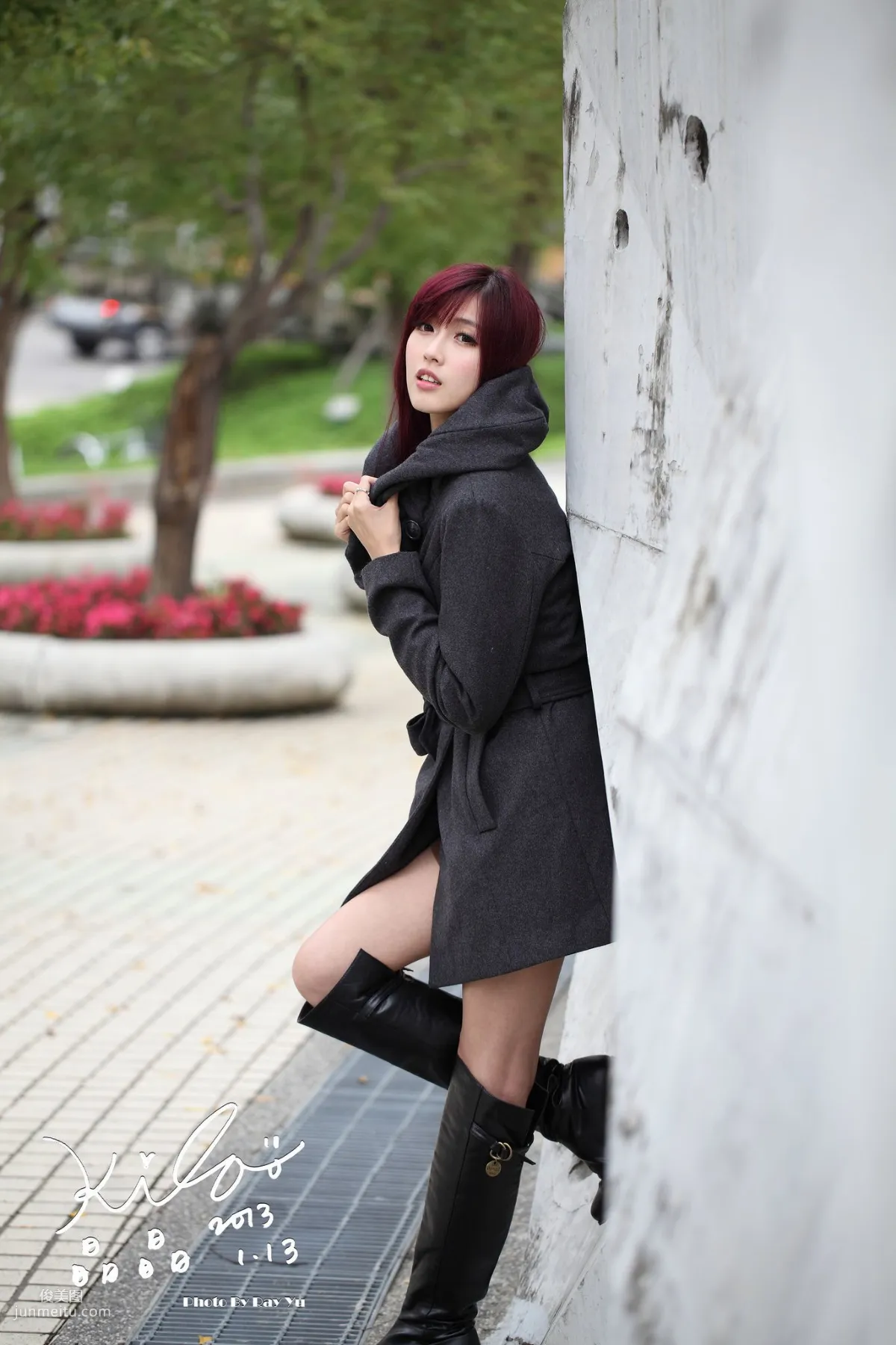 Kila Jingjing/Jin Yunqiao, Street Snap Winter Trench Coat Series Photo Set photo 98