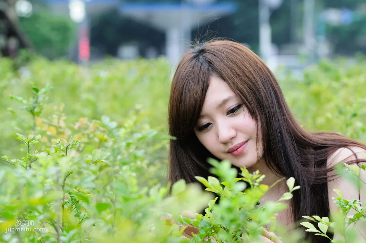 Taiwan Beauty Xiao Ya, Black Stockings Beauty Street Snap Photo Set photo 26