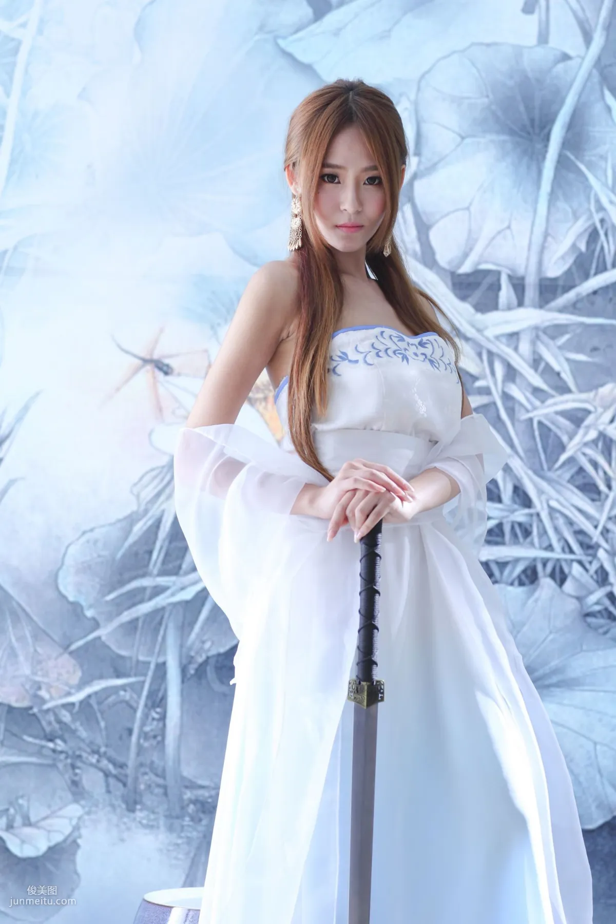 Winnie Xiaoxue / Zhuang Wenni, Ancient Costume Beauty Photo Set photo 13