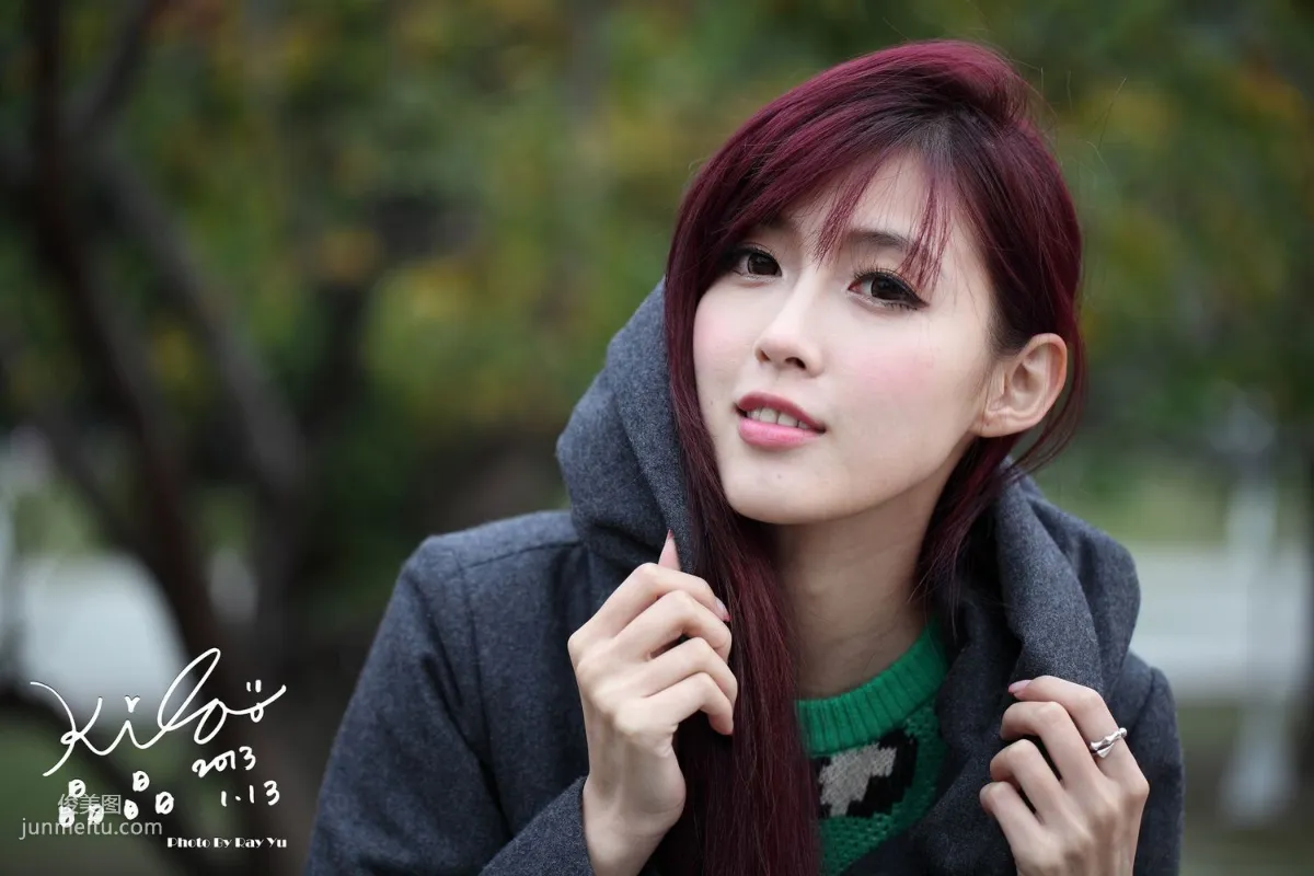 Kila Jingjing/Jin Yunqiao, Street Snap Winter Trench Coat Series Photo Set photo 3