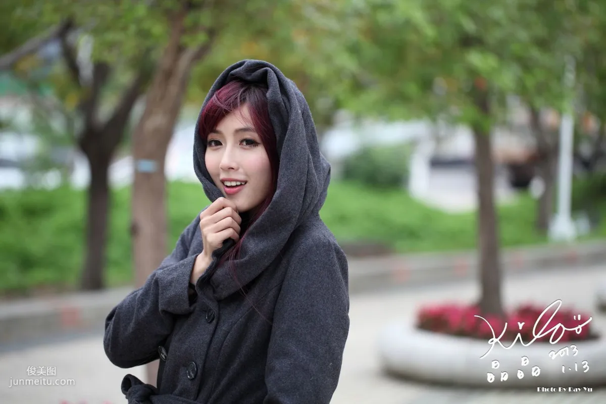 Kila Jingjing/Jin Yunqiao, Street Snap Winter Trench Coat Series Photo Set photo 26