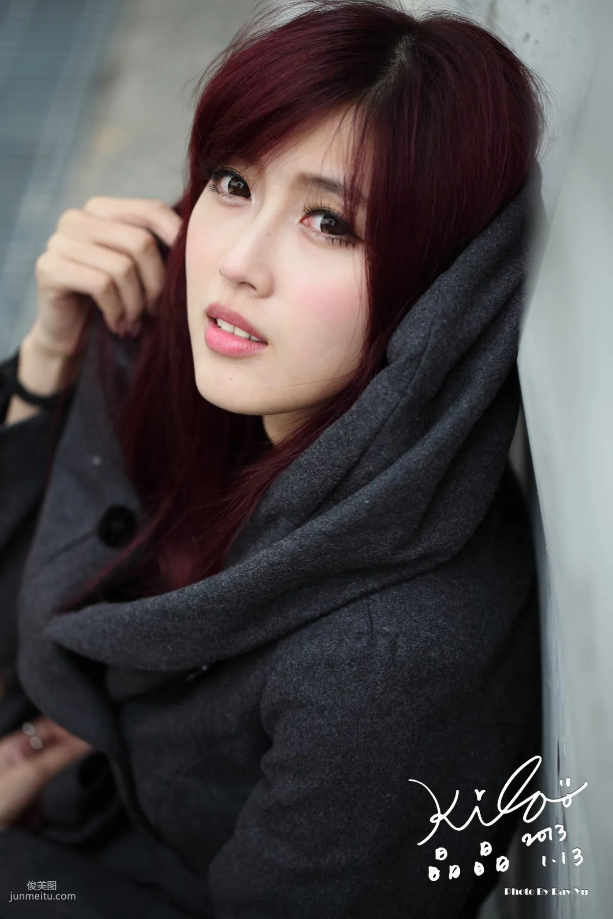 Kila Jingjing/Jin Yunqiao, Street Snap Winter Trench Coat Series Photo Set photo 91