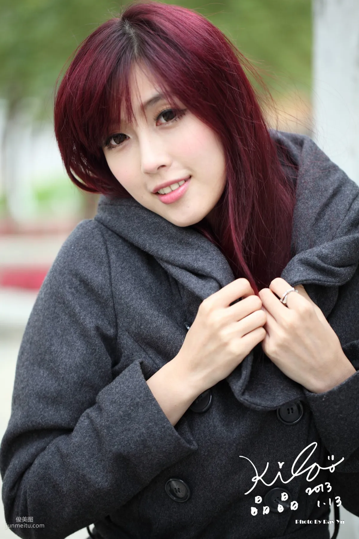 Kila Jingjing/Jin Yunqiao, Street Snap Winter Trench Coat Series Photo Set photo 42