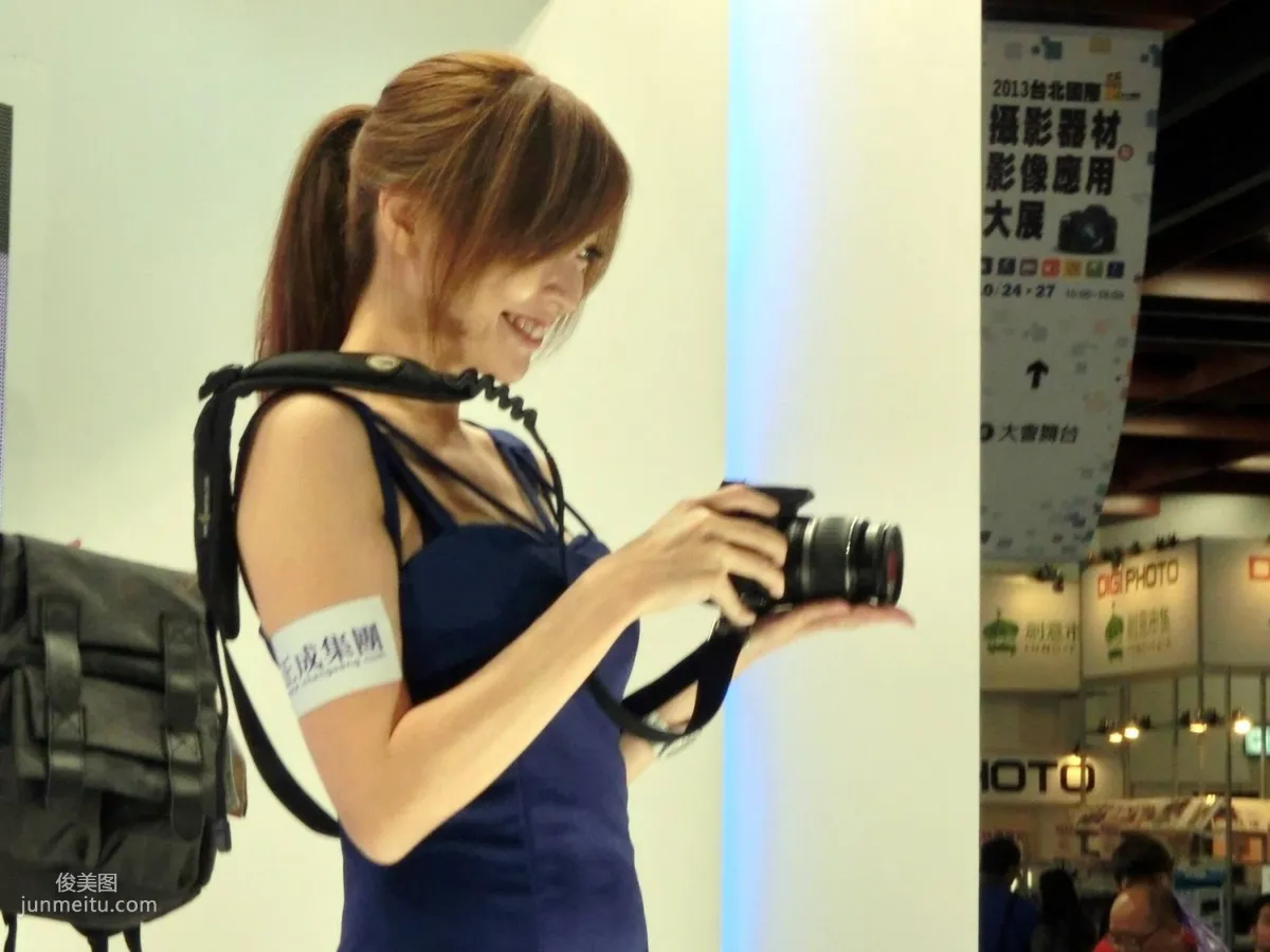 Model Ni Qianling, Taipei Photography Equipment Exhibition HD Event Set photo 41
