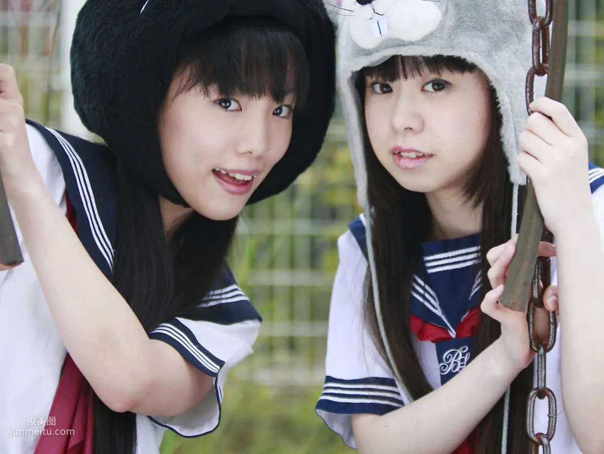 山本麻裡菜、山本有沙 《ガールズダイアリー ドキドキ 有沙＆まりな》 [PB寫真集] 42