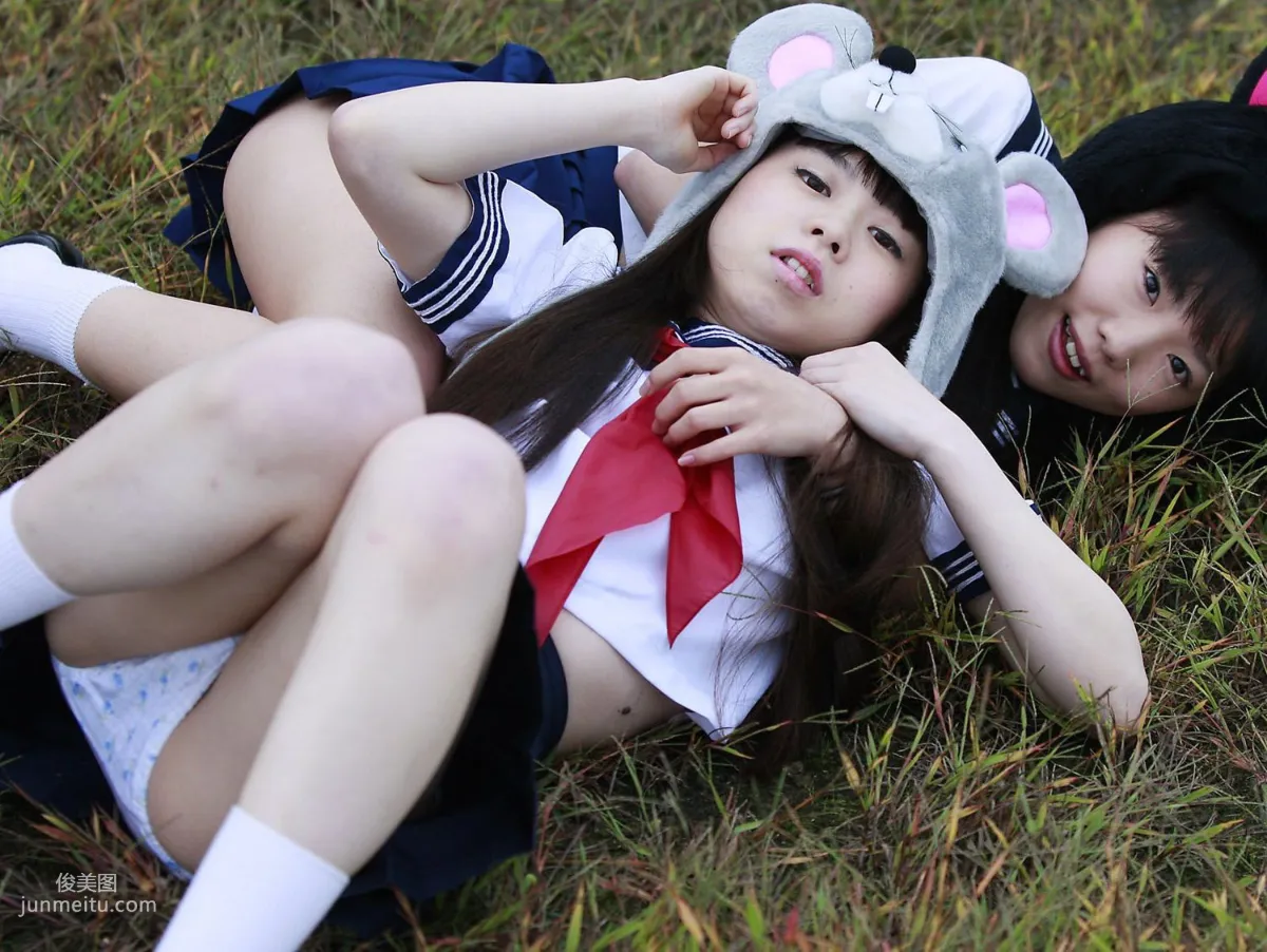 山本麻裡菜、山本有沙 《ガールズダイアリー ドキドキ 有沙＆まりな》 [PB寫真集] 35