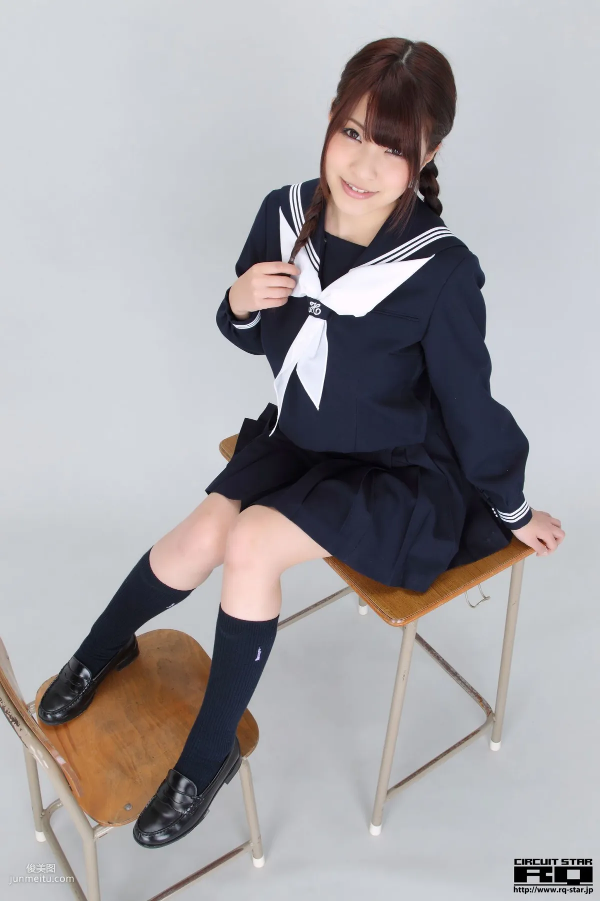 [RQ-STAR] NO.00607 柚崎明日香/岸明日香 High School 写真集3