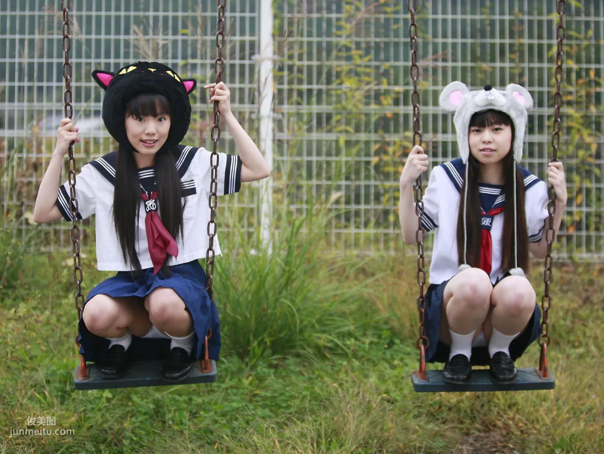 山本麻裡菜、山本有沙 《ガールズダイアリー ドキドキ 有沙＆まりな》 [PB寫真集] 46