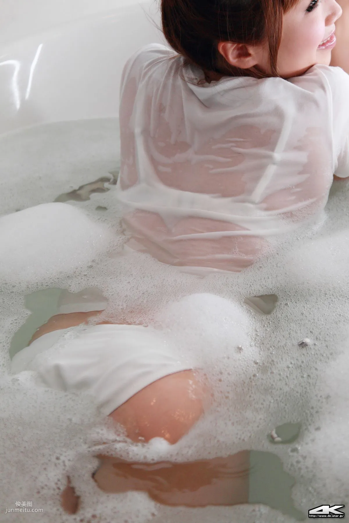 [4K-STAR] NO.00005 Kurumi Kisaragi, Swim Suits, Bathroom Bubble Bath Photo Set photo 34