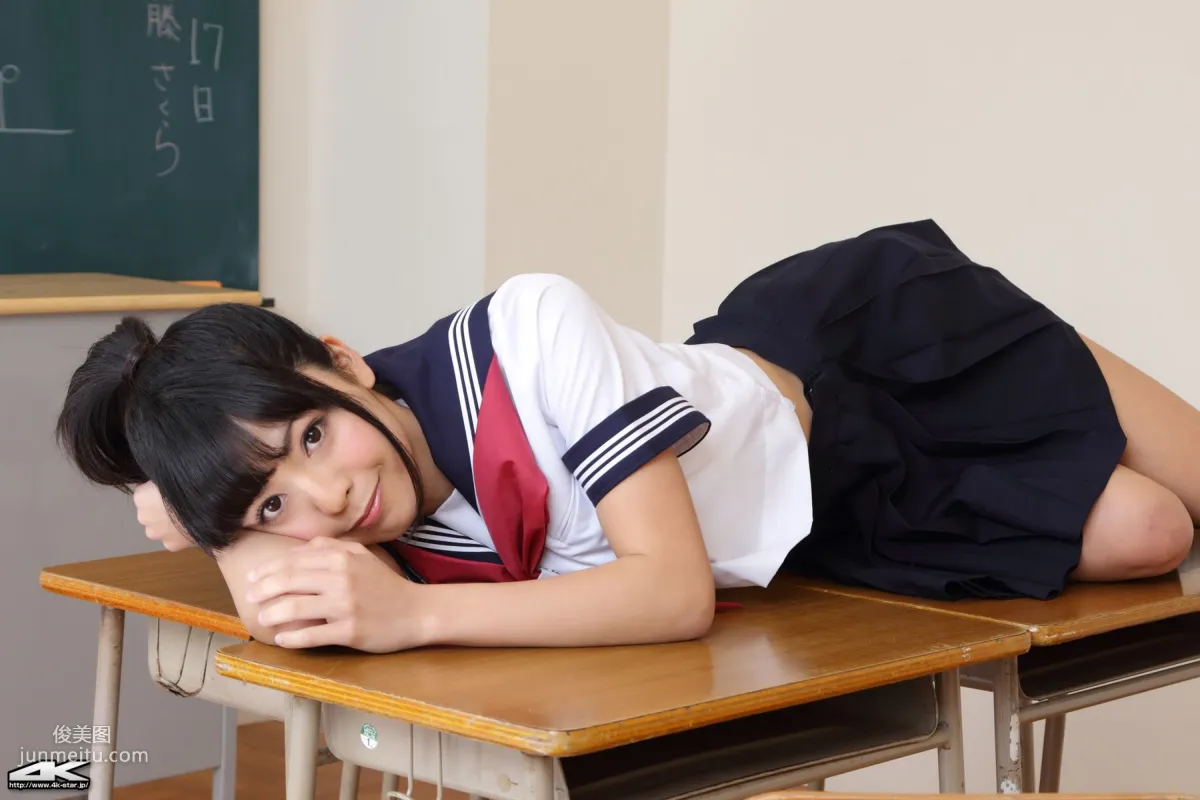 [4K-STAR] NO.00021 Sakura Sato 佐藤さくら Sailor Suit 水手服 寫真集 55