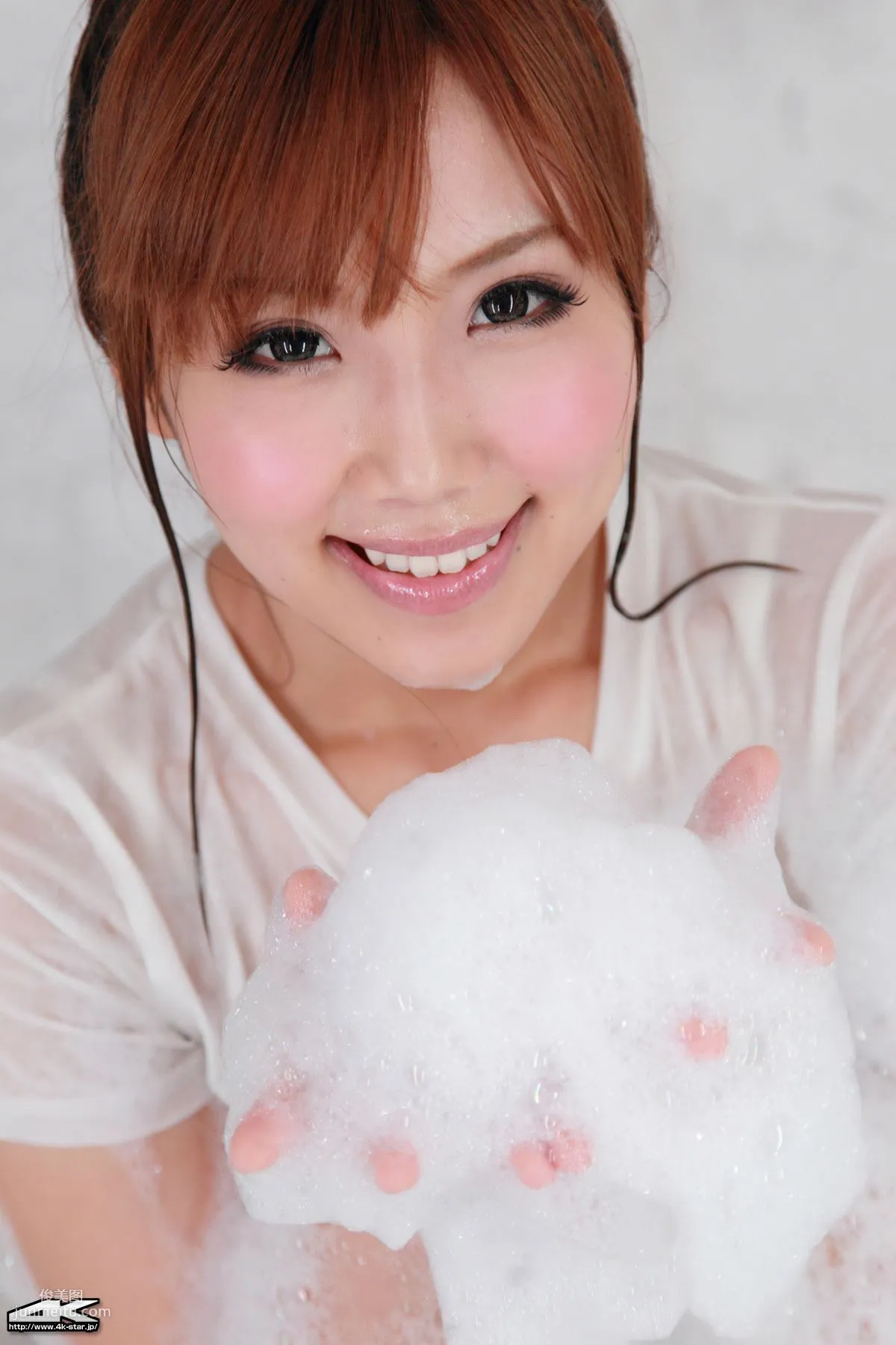 [4K-STAR] NO.00005 Kurumi Kisaragi, Swim Suits, Bathroom Bubble Bath Photo Set photo 94