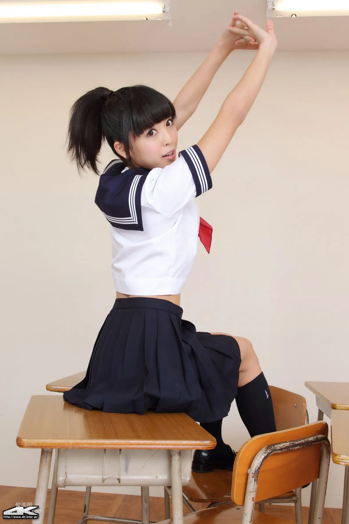 [4K-STAR] NO.00021 Sakura Sato 佐藤さくら Sailor Suit 水手服 寫真集 42