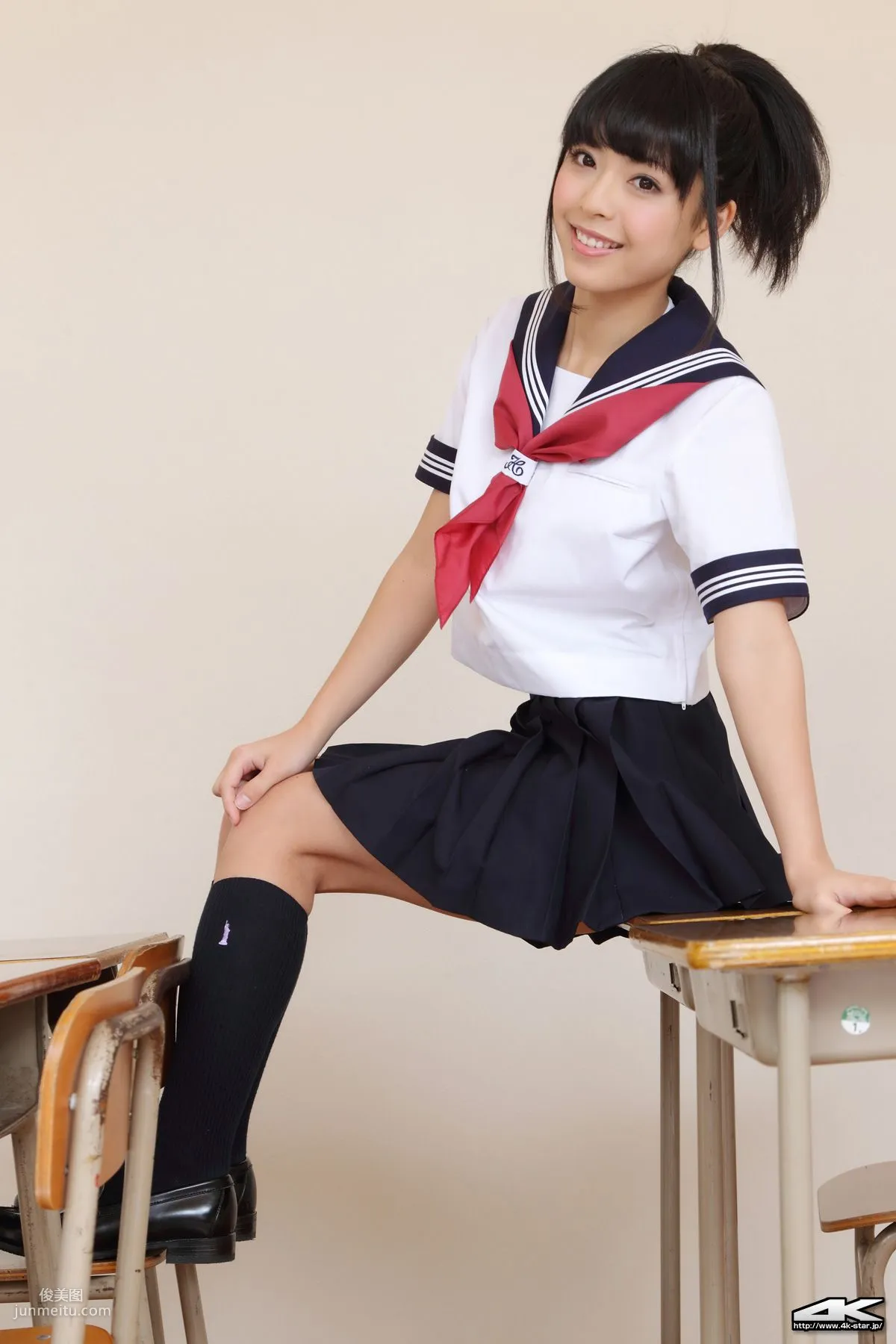 [4K-STAR] NO.00021 Sakura Sato 佐藤さくら Sailor Suit 水手服 寫真集 36