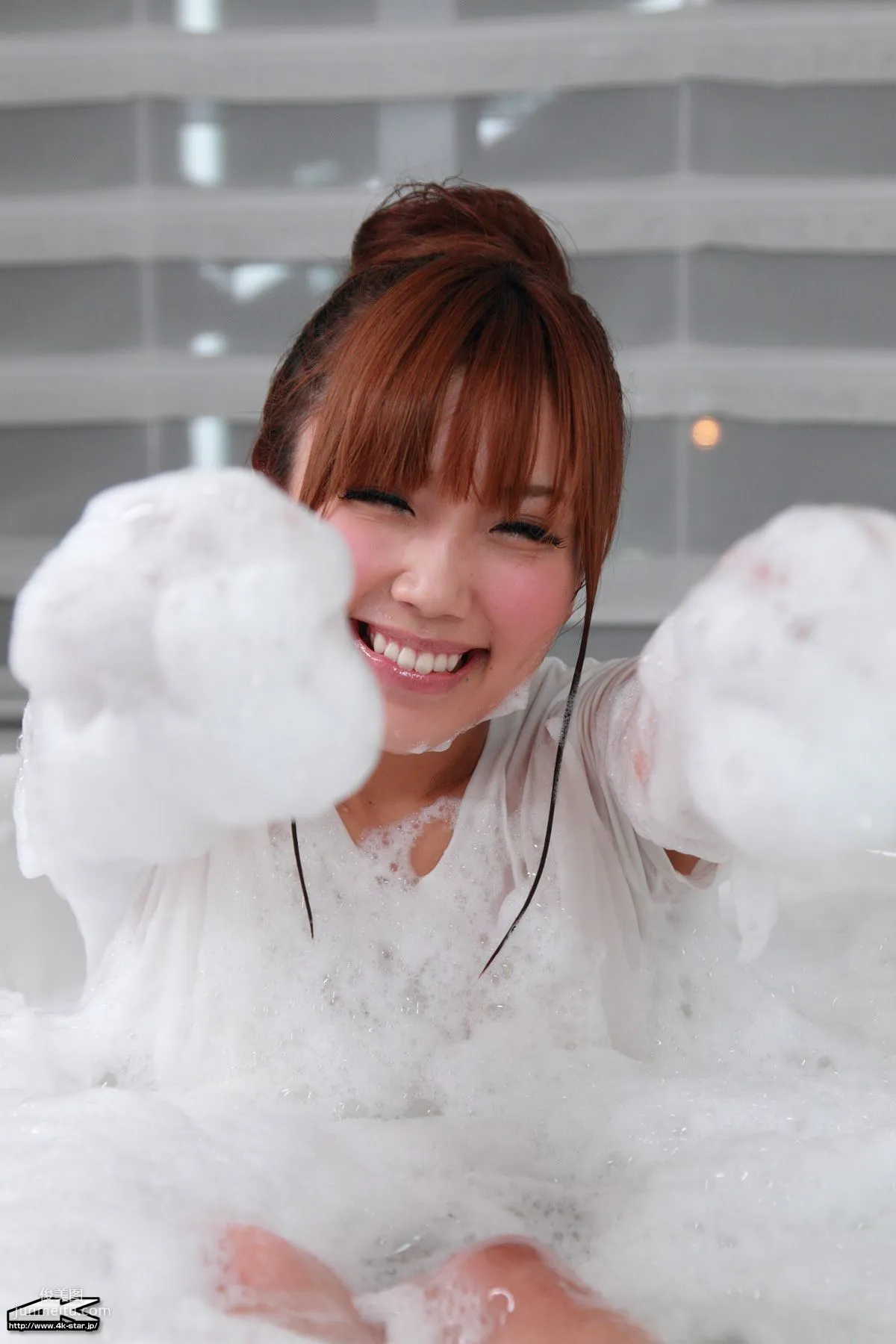 [4K-STAR] NO.00005 Kurumi Kisaragi, Swim Suits, Bathroom Bubble Bath Photo Set photo 83