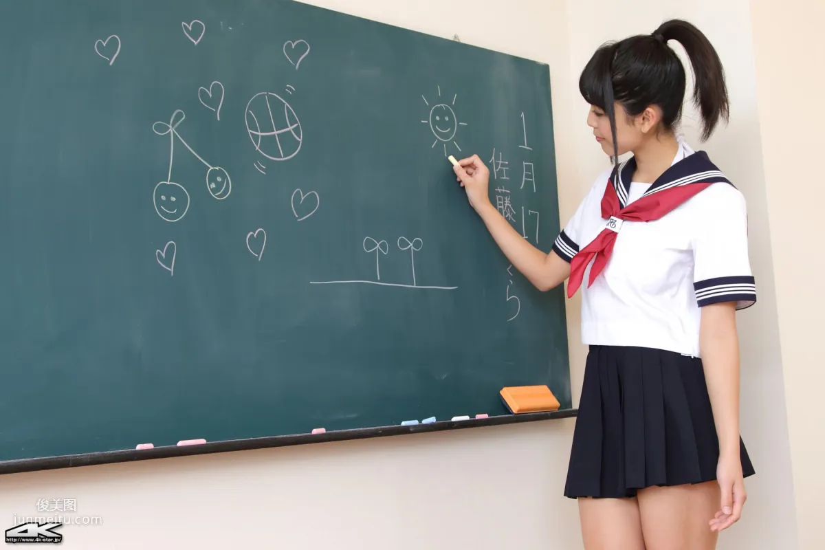 [4K-STAR] NO.00021 Sakura Sato 佐藤さくら Sailor Suit 水手服 寫真集 3