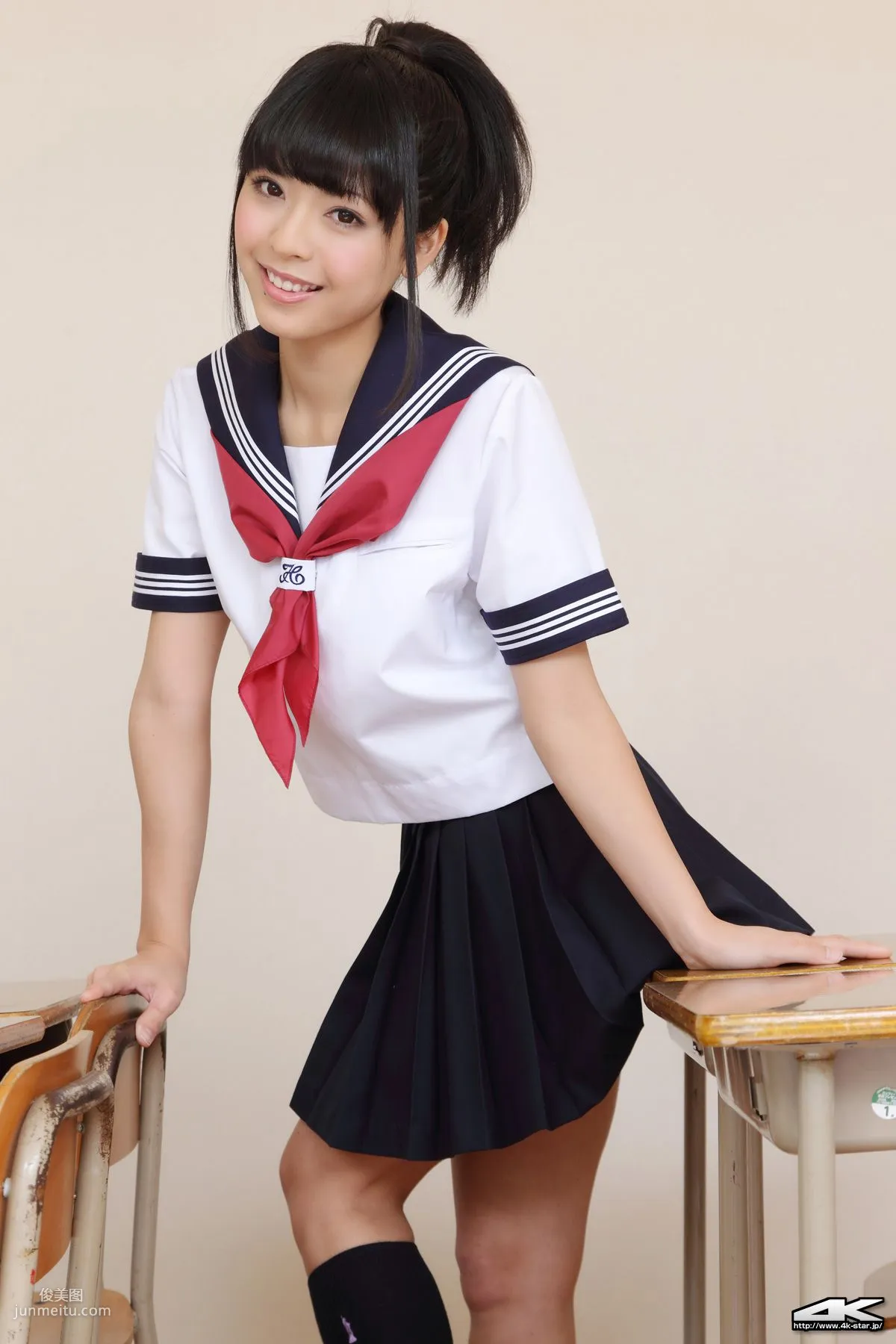[4K-STAR] NO.00021 Sakura Sato 佐藤さくら Sailor Suit 水手服 寫真集 33