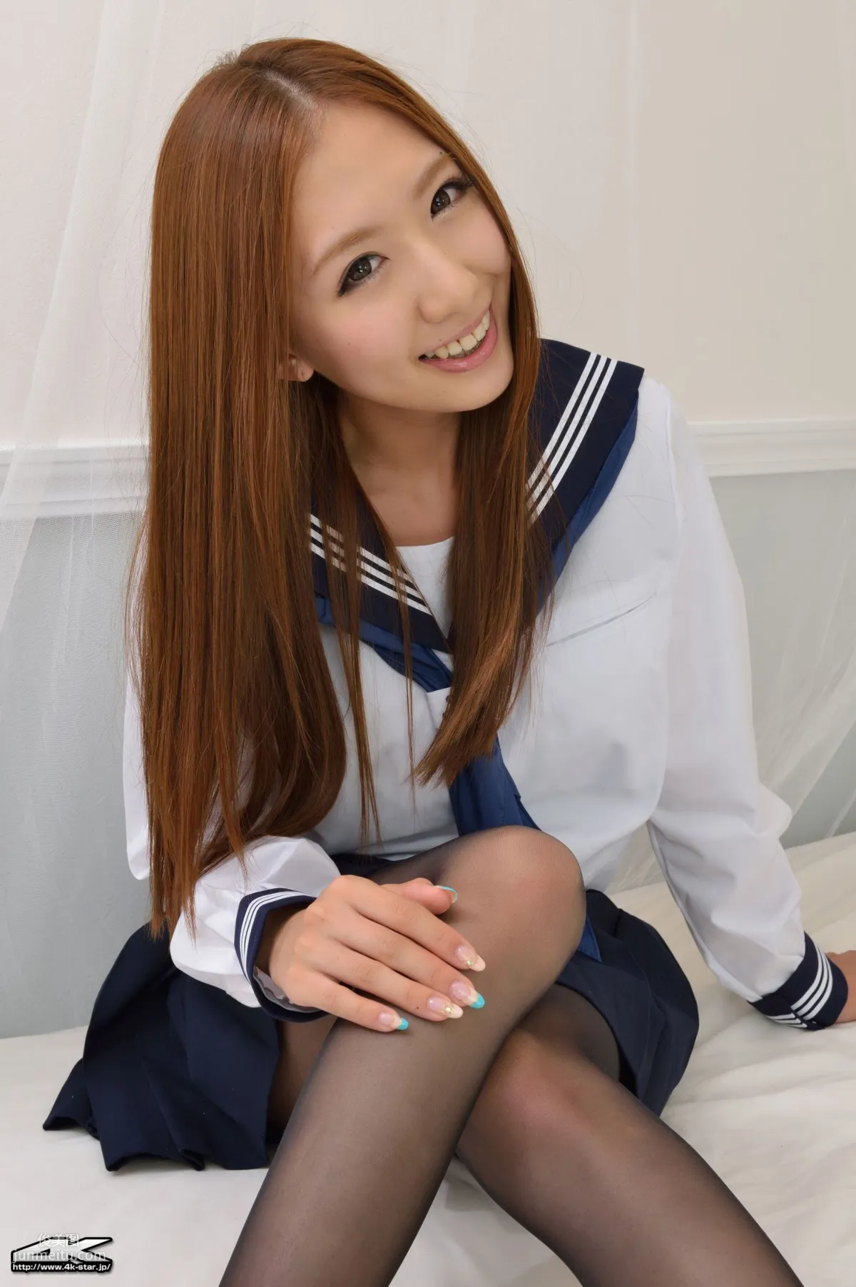 [4K-STAR] NO.00068 岩崎由衣 Sailor Suit 黑絲學妹 寫真集 120
