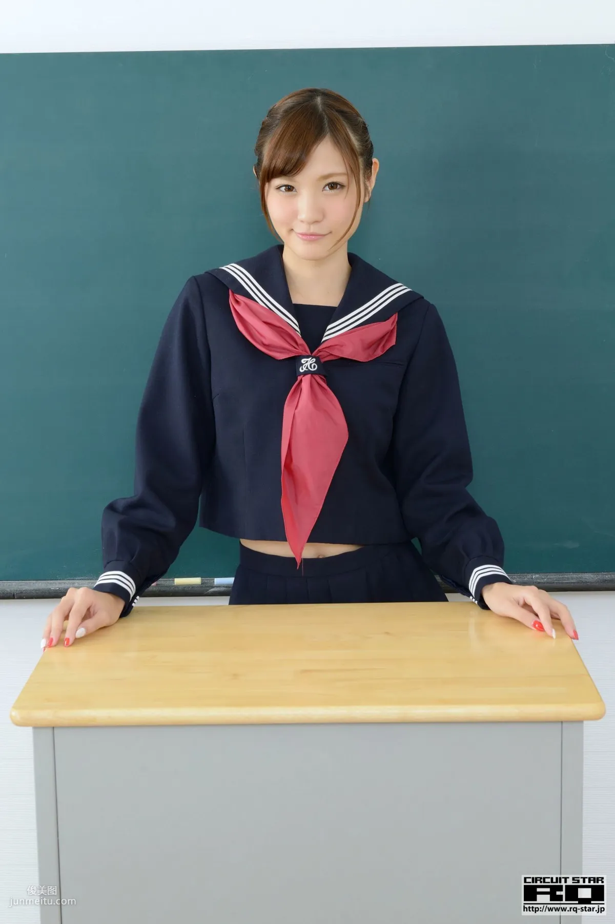 [RQ-STAR] NO.00876 神咲はるか School Girl 校服 写真集1