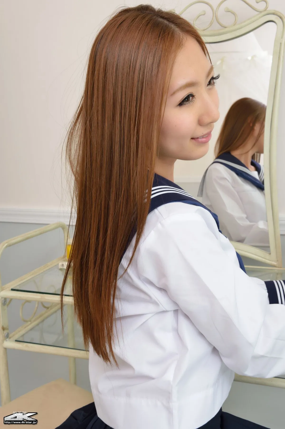 [4K-STAR] NO.00068 岩崎由衣 Sailor Suit 黑絲學妹 寫真集 64