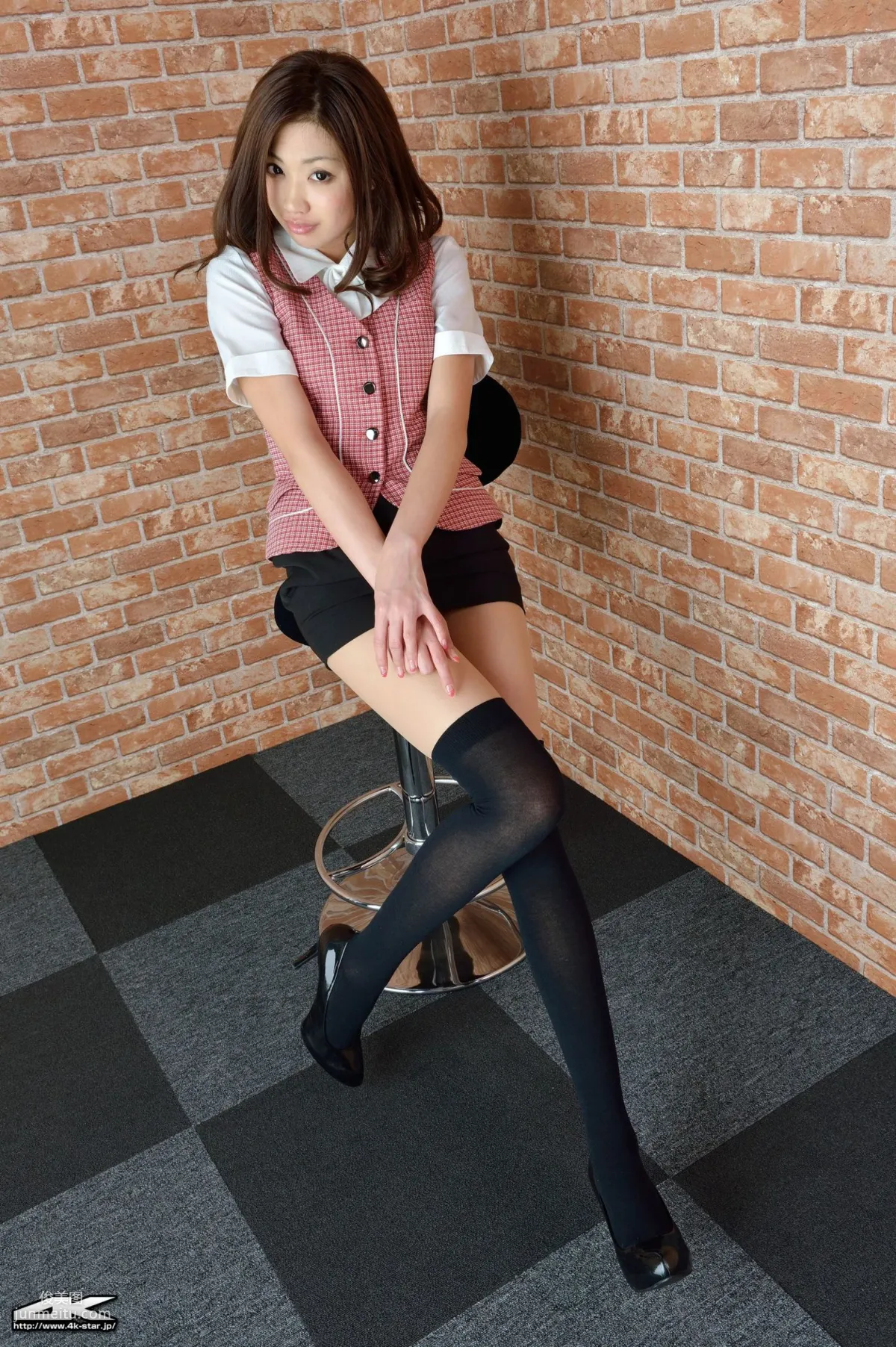 [4K-STAR] NO.00092 道産子/あべみほ Office Lady 職業裝 寫真集 56