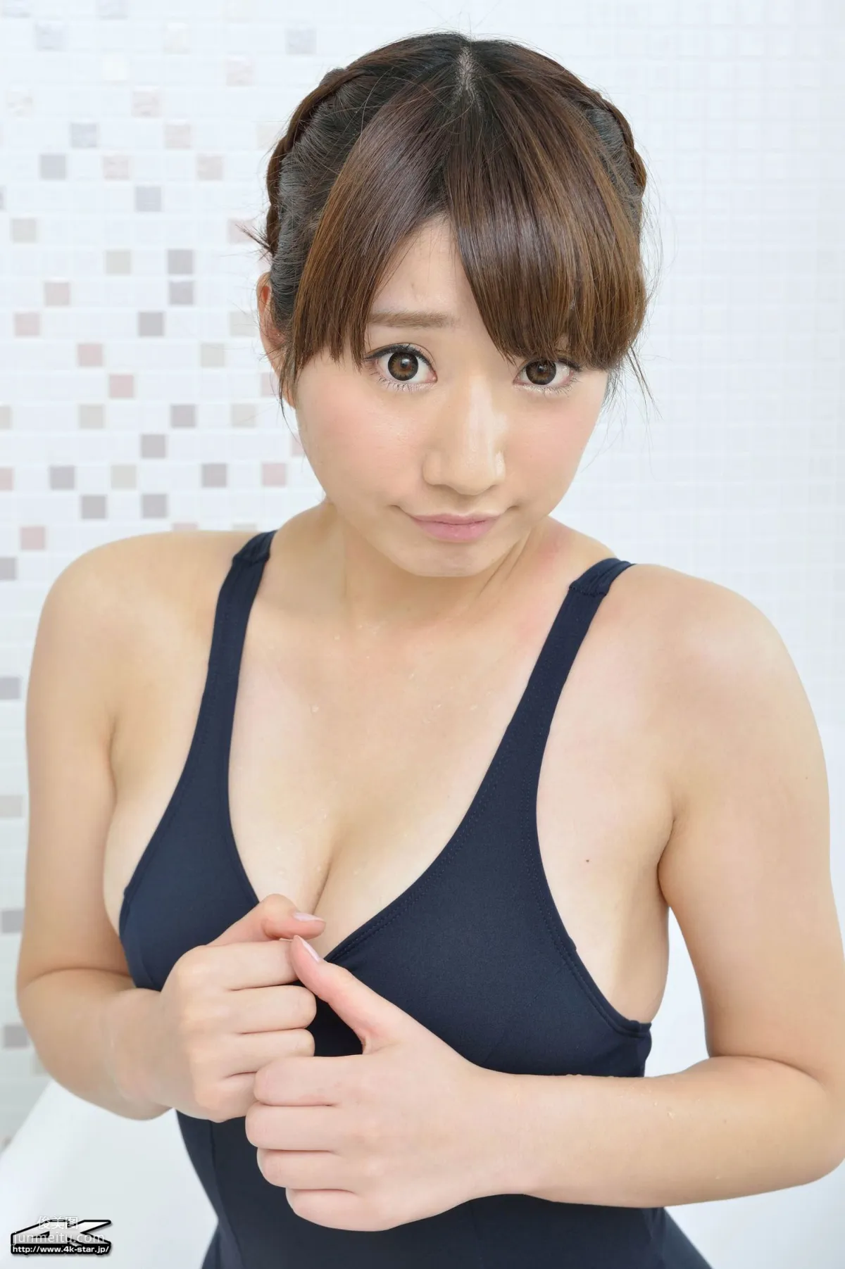 [4K-STAR] NO.00120 池田愛恵裡 Swim Suits 浴室死庫水 寫真集 100