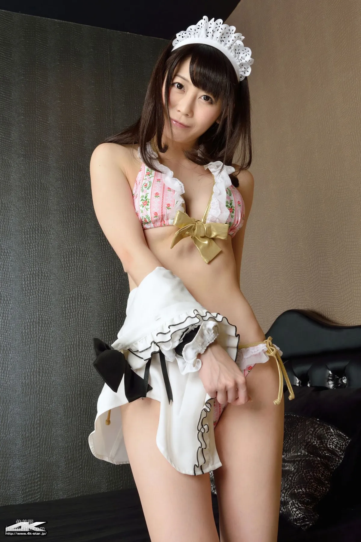 [4K-STAR] NO.00184 桜のどか Maid Costume 白絲女仆 寫真集 46