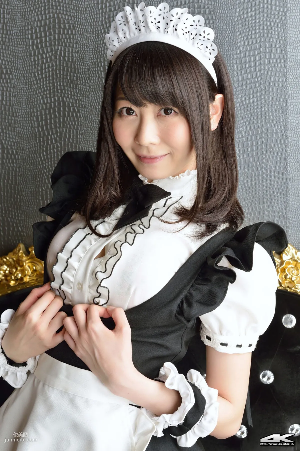 [4K-STAR] NO.00184 桜のどか Maid Costume 白絲女仆 寫真集 21