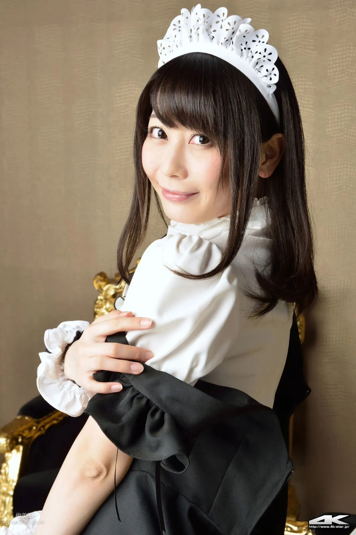 [4K-STAR] NO.00184 桜のどか Maid Costume 白絲女仆 寫真集 27