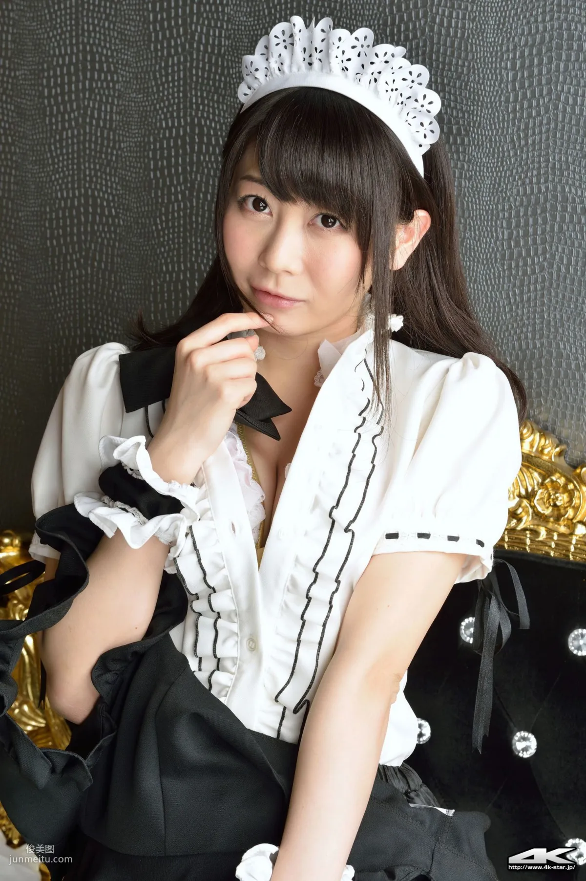 [4K-STAR] NO.00184 桜のどか Maid Costume 白絲女仆 寫真集 31