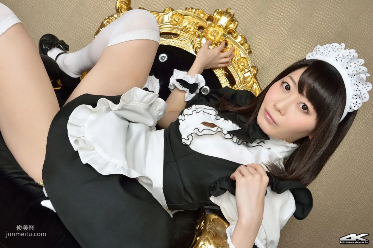 [4K-STAR] NO.00184 桜のどか Maid Costume 白絲女仆 寫真集 15