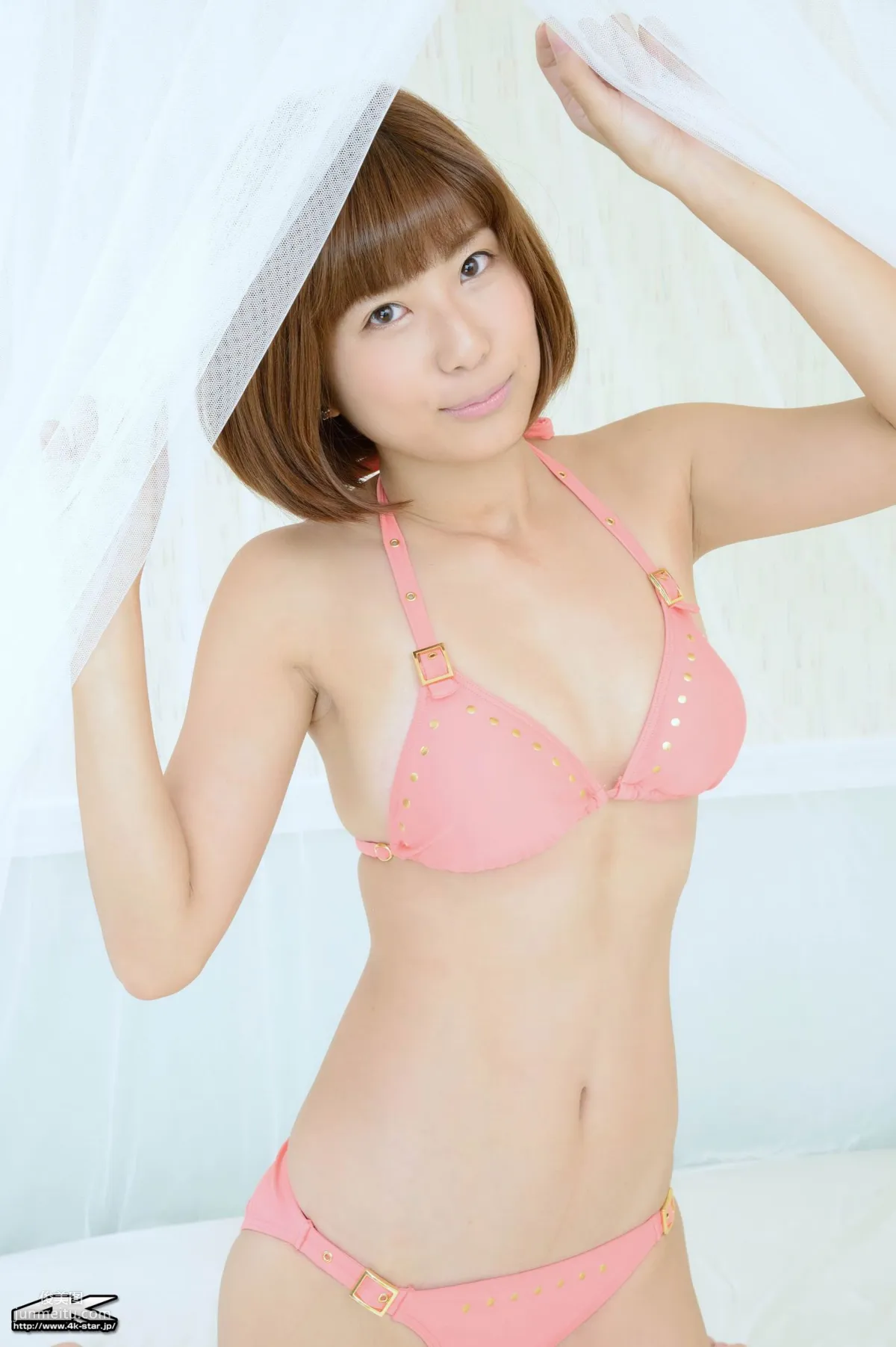 [4K-STAR] NO.00217 天野麻菜 Swim Suits 粉色泳裝 寫真集 64