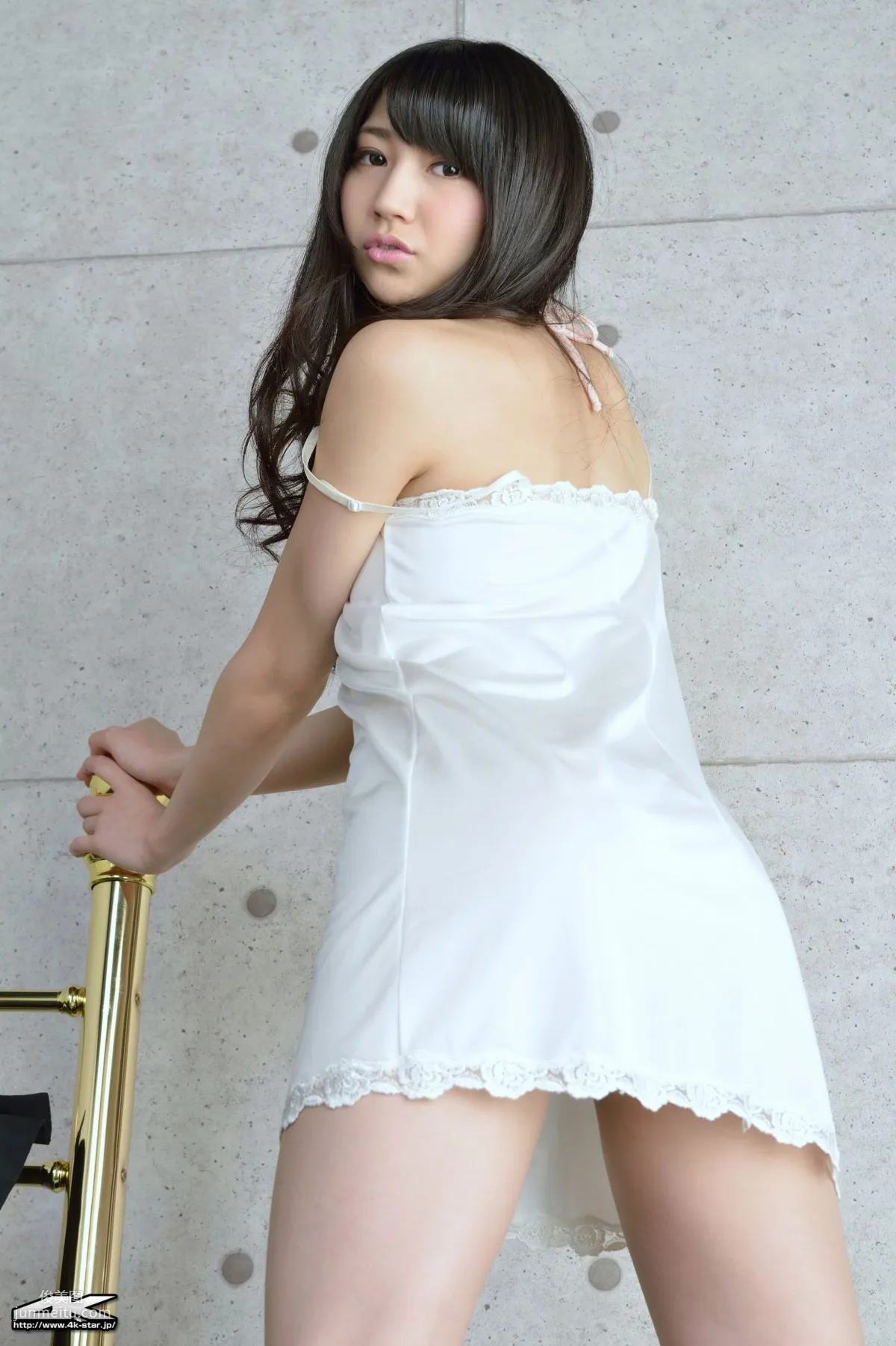 [4K-STAR] NO.00170 Aoi Kimura Camisole Nightgown Temptation Photo Set photo 8