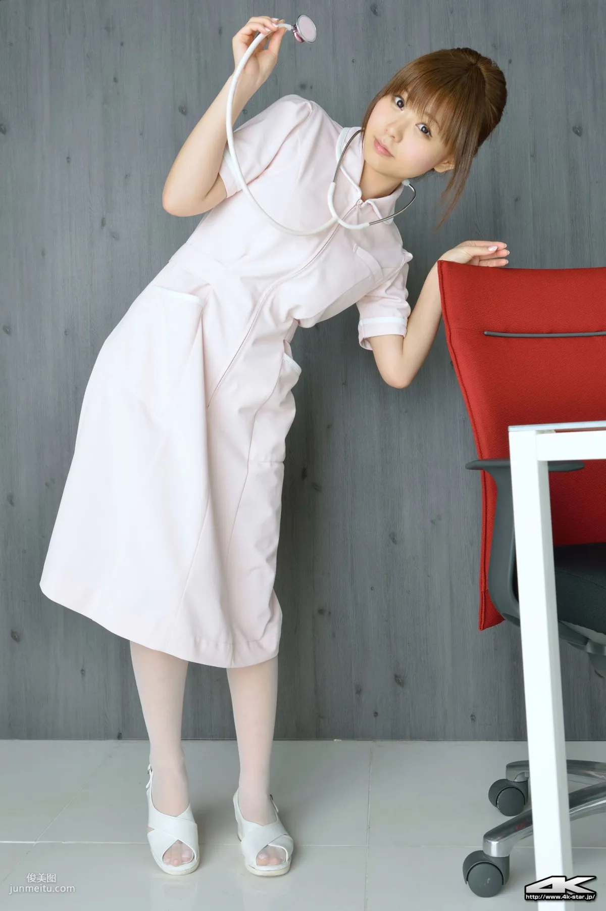 [4K-STAR] NO.00181 上林英代 Nurse Costume 美女醫生 寫真集 9