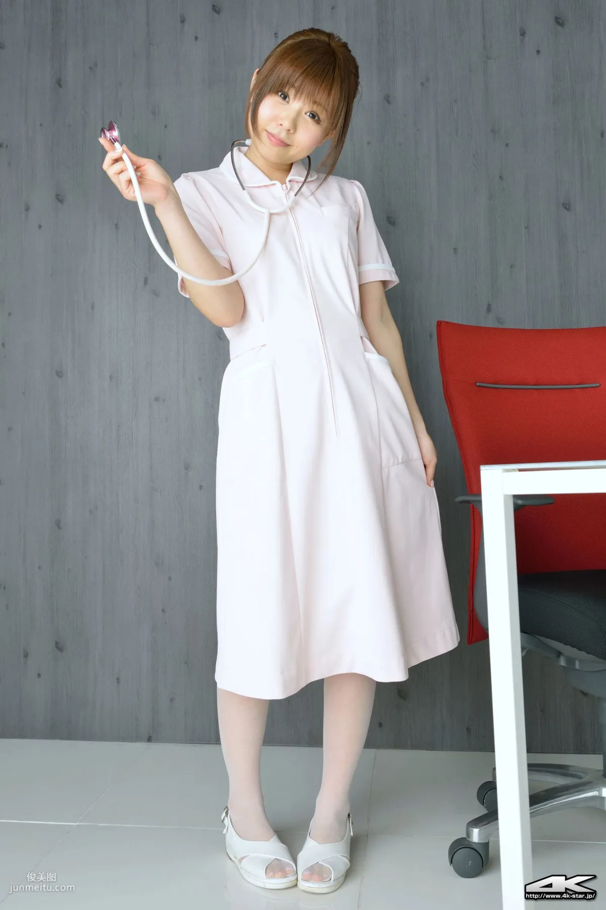 [4K-STAR] NO.00181 上林英代 Nurse Costume 美女醫生 寫真集 4