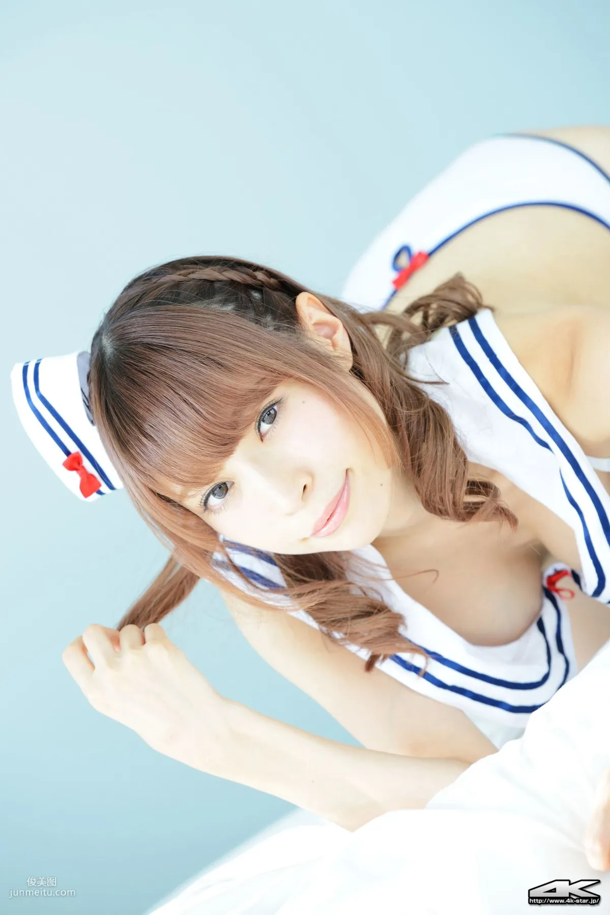 [4K-STAR] NO.00311 Swim Suits, Navy Uniform Swimsuit, Photo Set photo 62