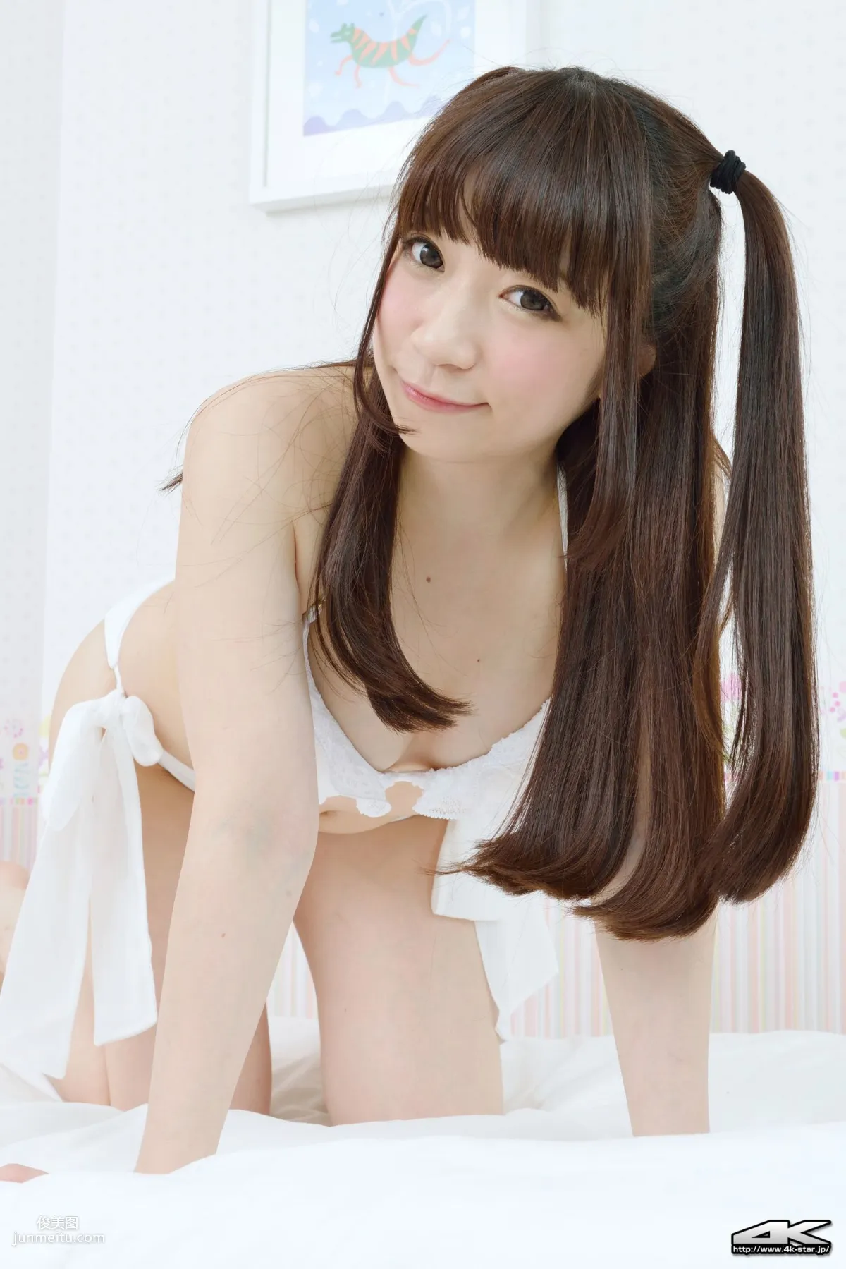 [4K-STAR] NO.00293 Tsukishiro Yusa Swim Suits Twin-Tail Girl Photo Set photo 21