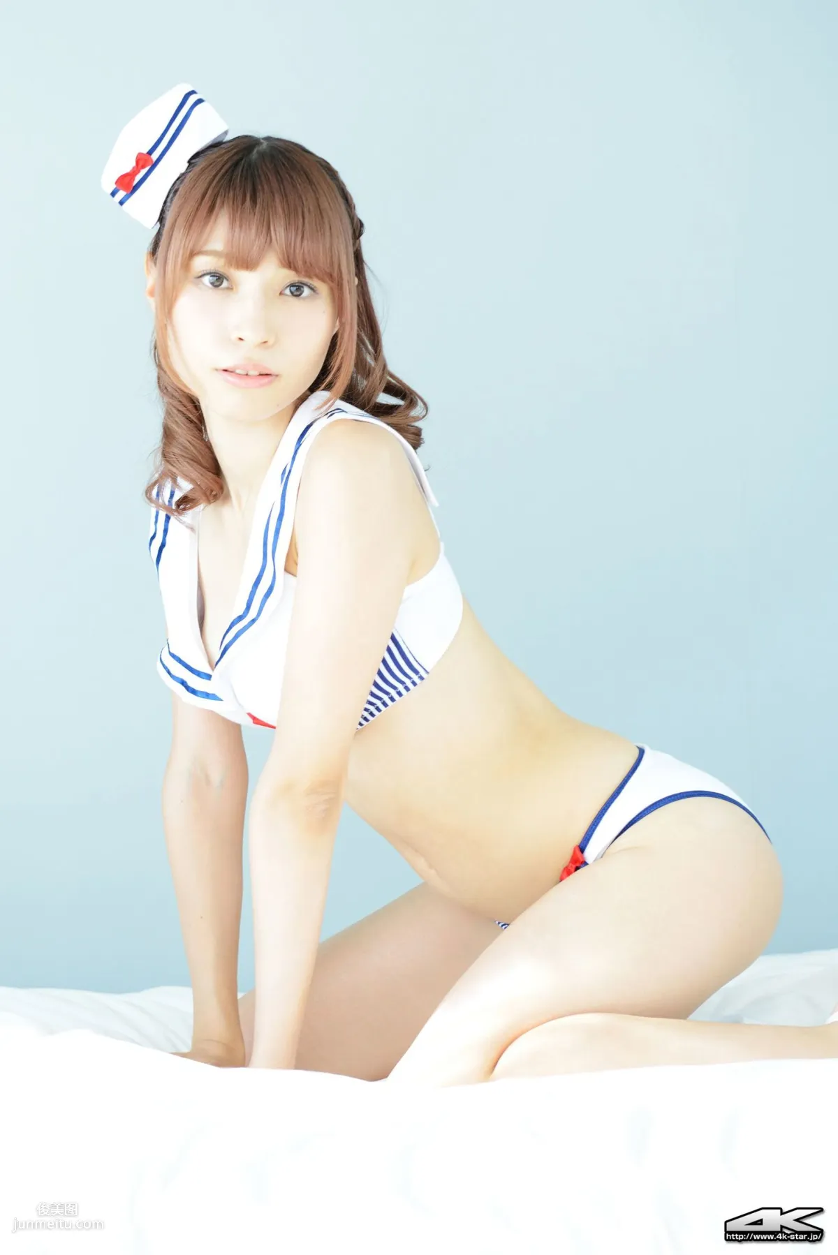 [4K-STAR] NO.00311 Swim Suits, Navy Uniform Swimsuit, Photo Set photo 101