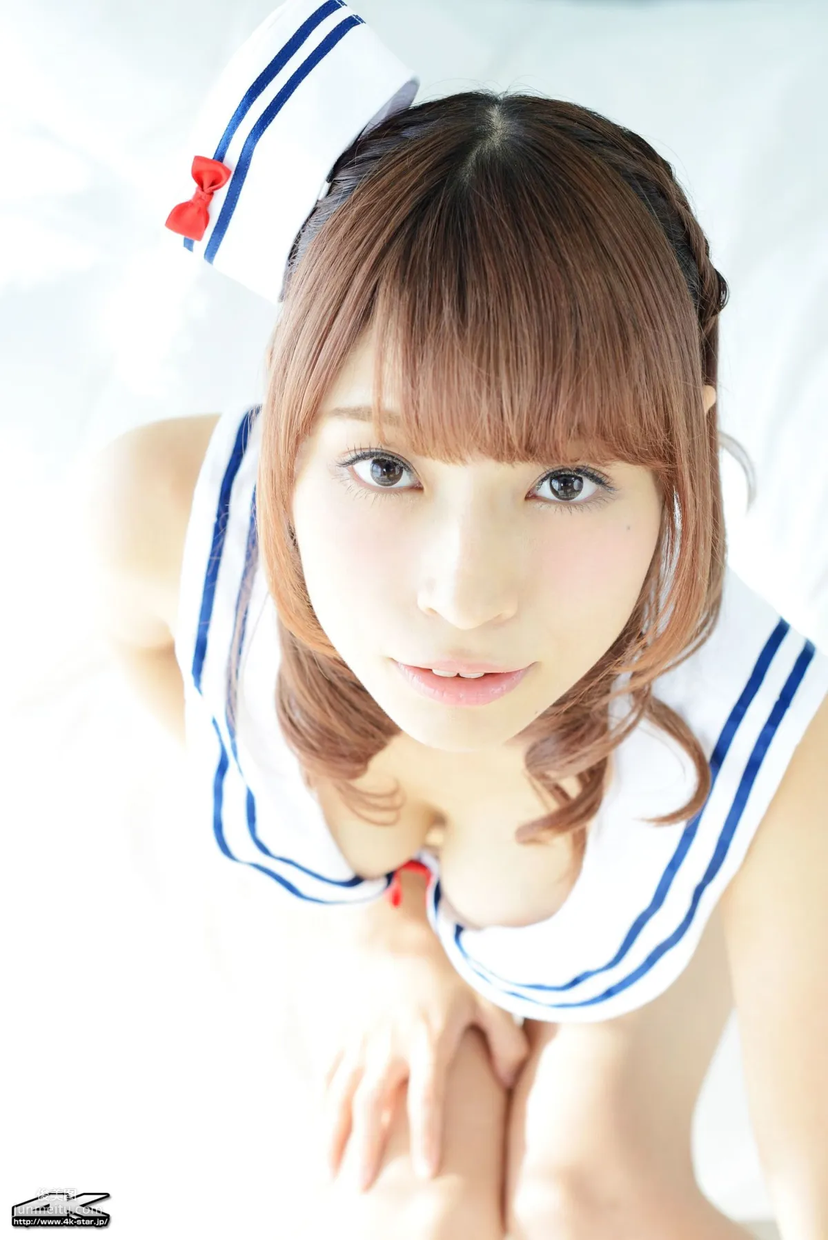 [4K-STAR] NO.00311 Swim Suits, Navy Uniform Swimsuit, Photo Set photo 26