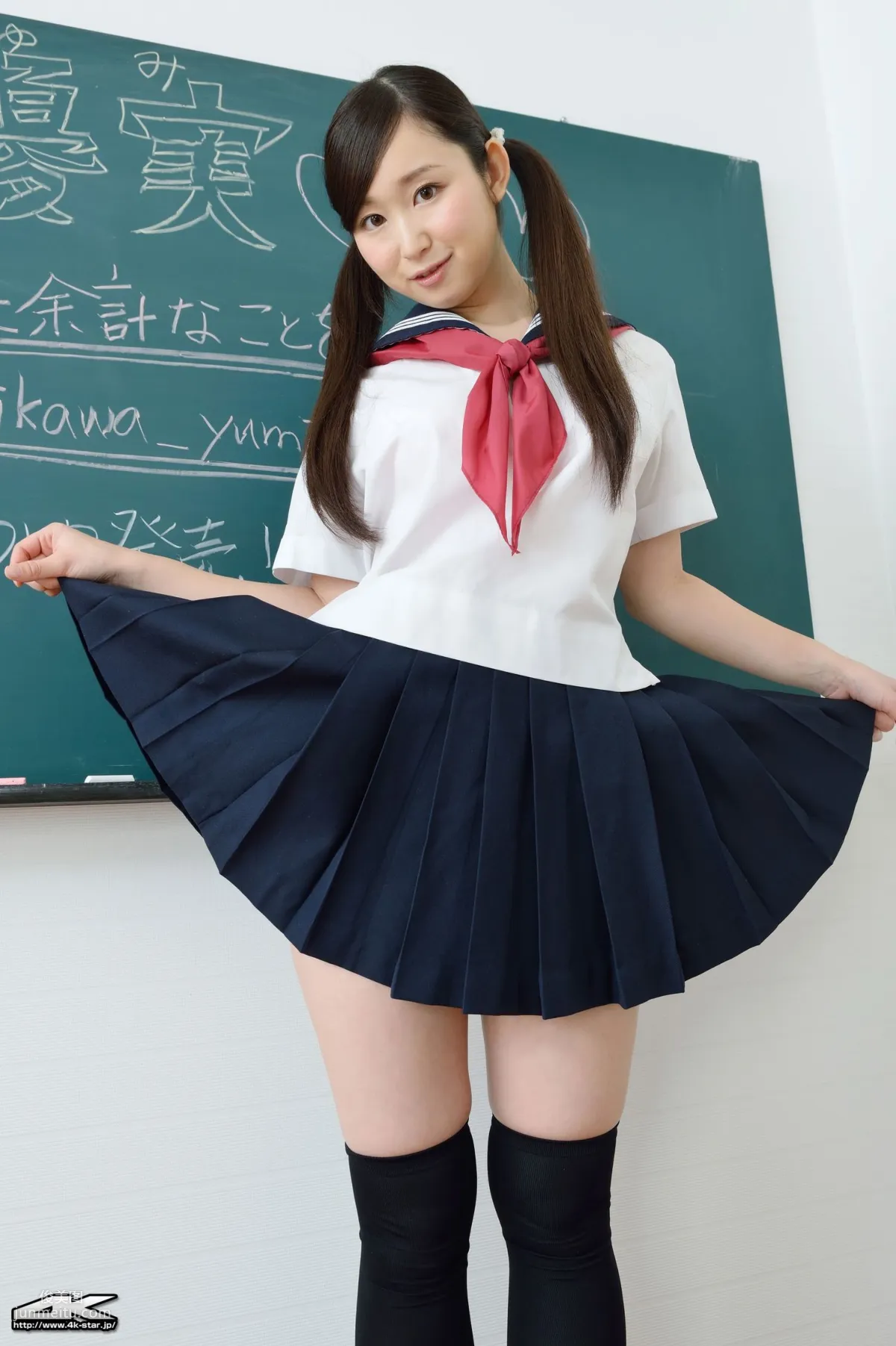 [4K-STAR] NO.00279 石川優実 セーラー服 JK制服 寫真集 10
