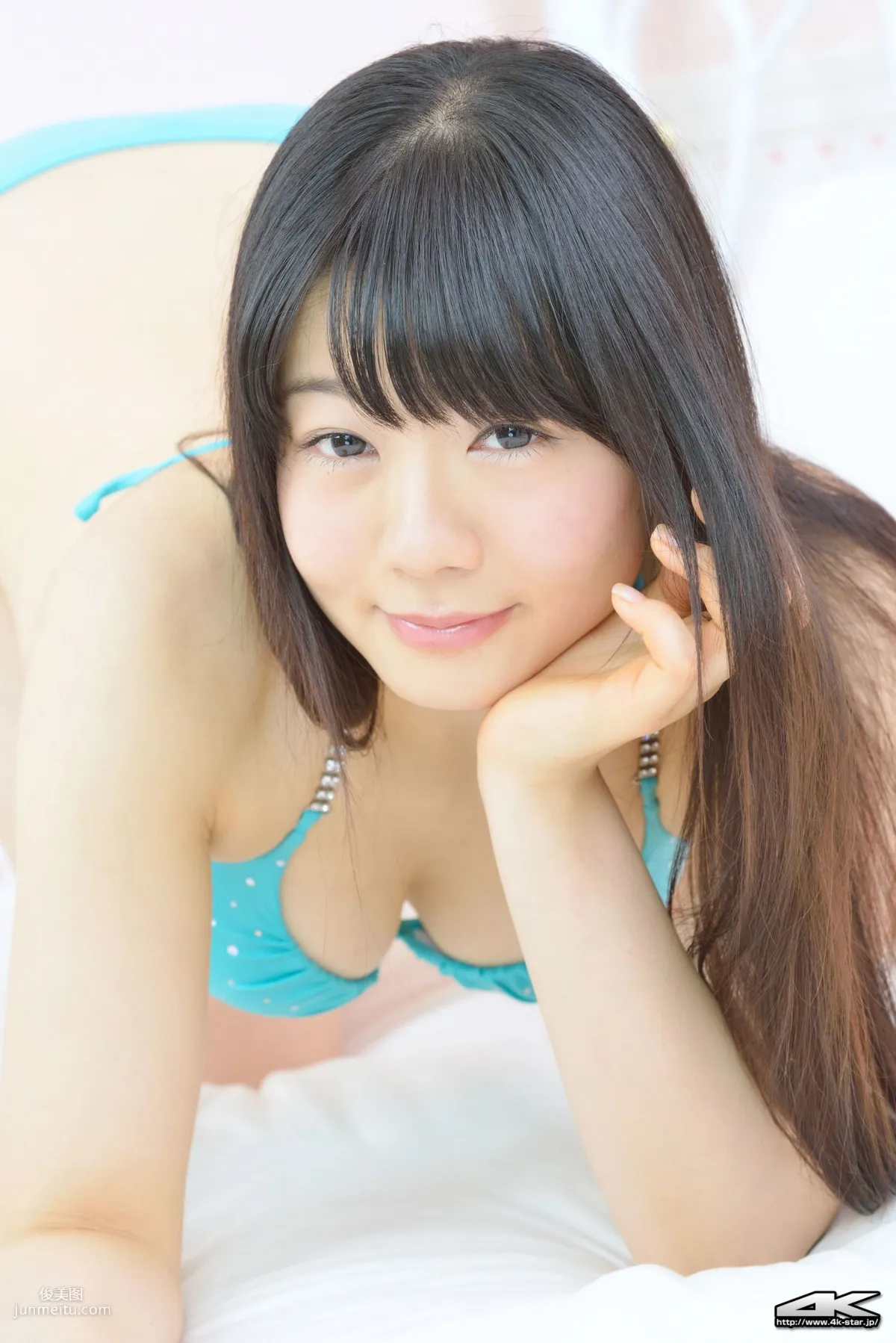 [4K-STAR] NO.00281 Arisa Shirota Swimsuit (Blue) Photo Set photo 66