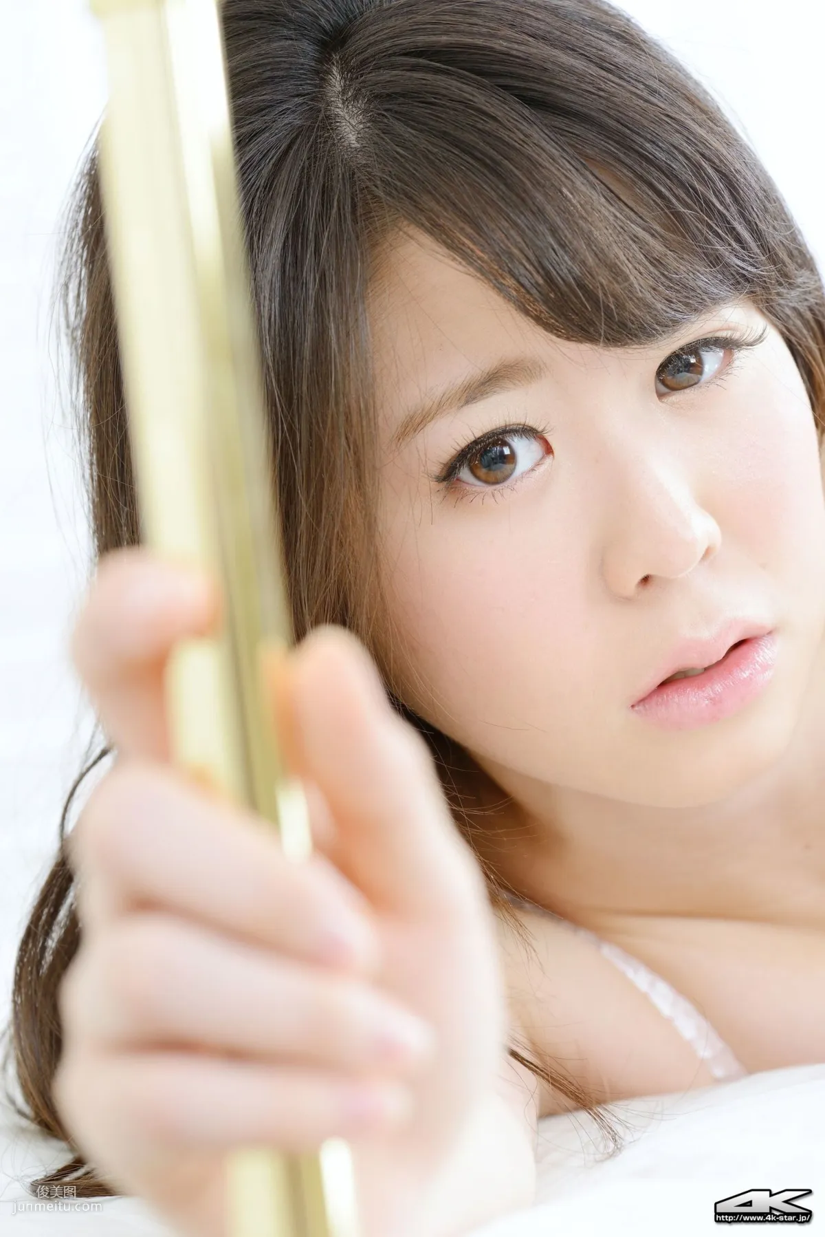 [4K-STAR] NO.00315 Shiina Kato Lingerie Slip Nightgown Photo Set photo 89