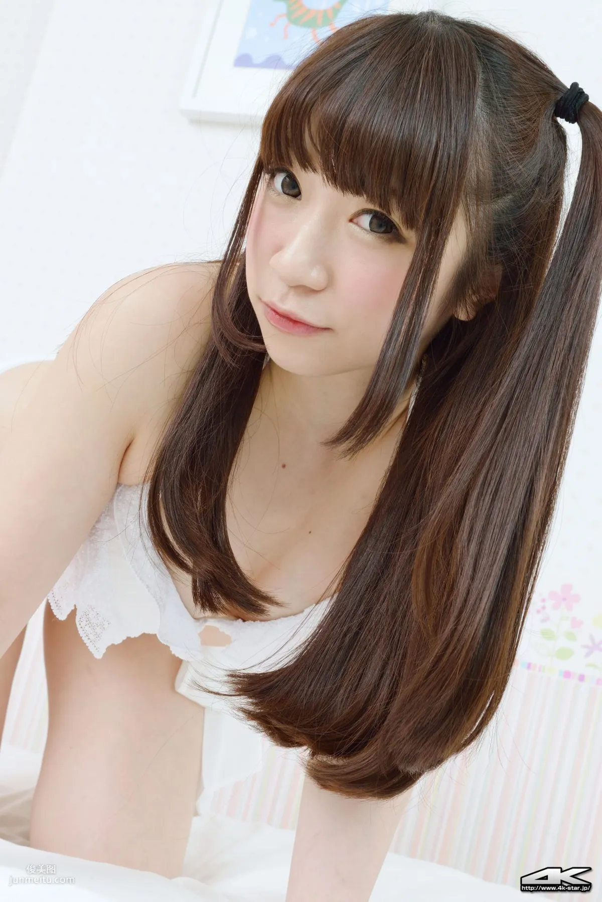 [4K-STAR] NO.00293 Tsukishiro Yusa Swim Suits Twin-Tail Girl Photo Set photo 22