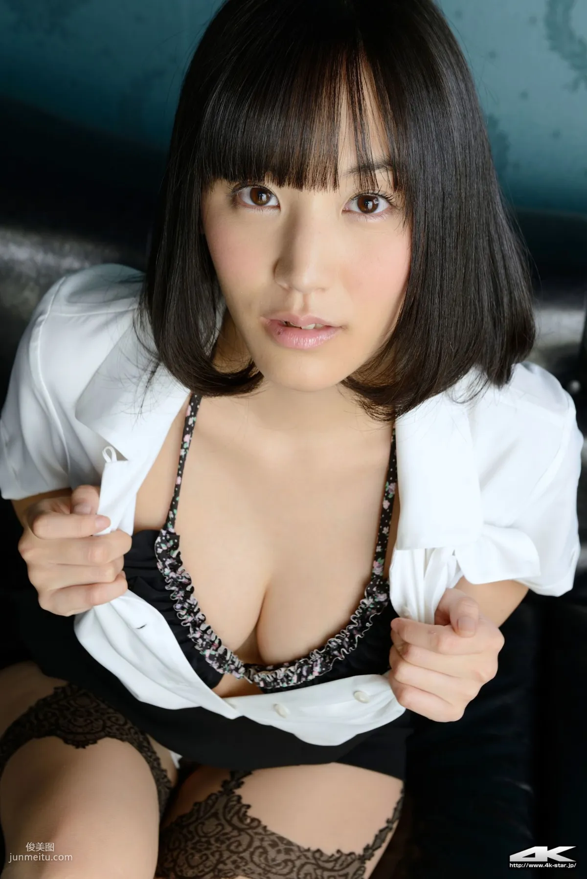[4K-STAR] NO.00308 Yuri Hamada Office Lady OL Stockings Uniform Photo Set photo 66