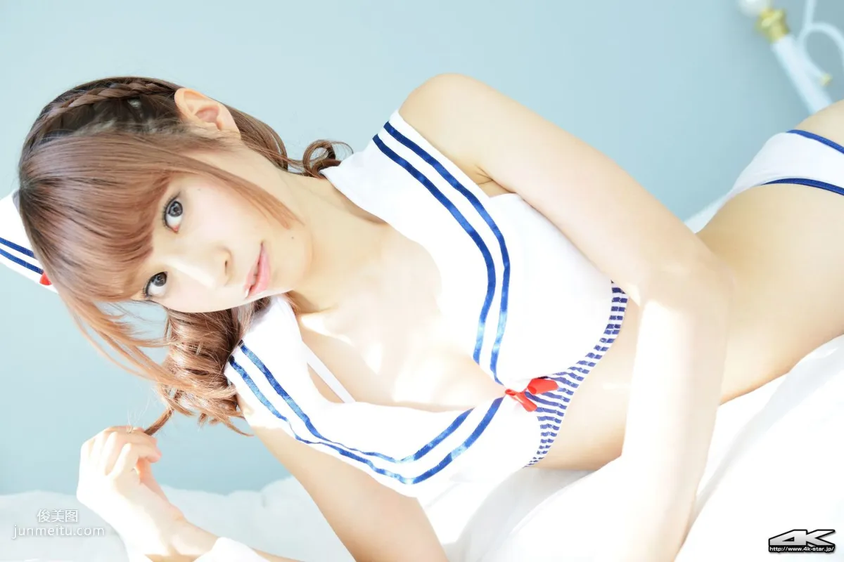 [4K-STAR] NO.00311 Swim Suits, Navy Uniform Swimsuit, Photo Set photo 50