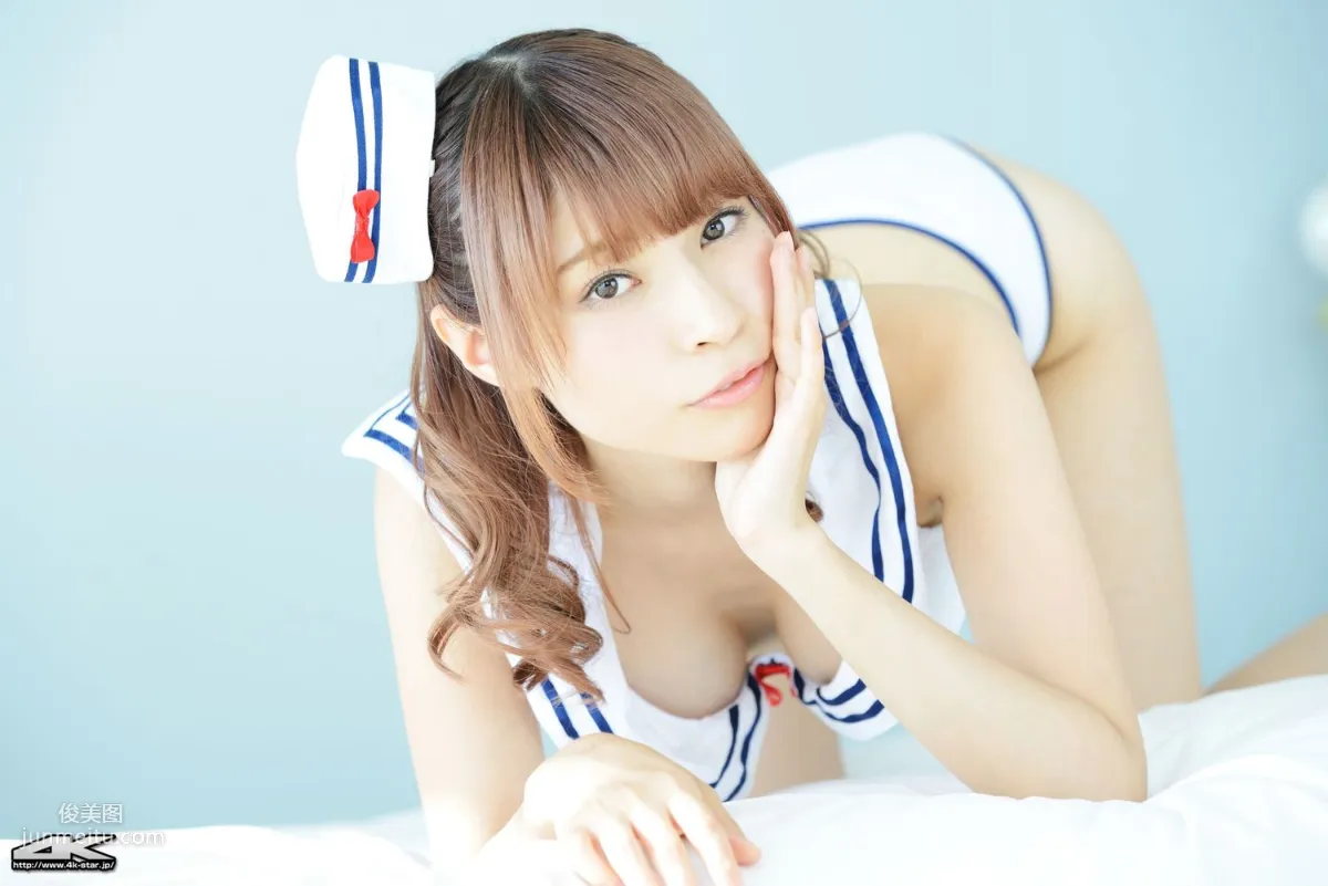 [4K-STAR] NO.00311 Swim Suits, Navy Uniform Swimsuit, Photo Set photo 64