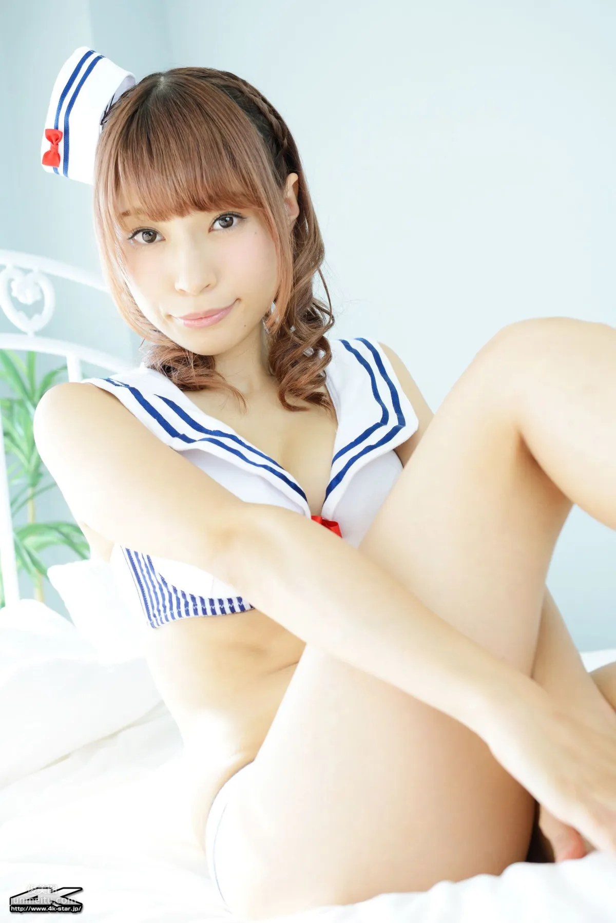 [4K-STAR] NO.00311 Swim Suits, Navy Uniform Swimsuit, Photo Set photo 41